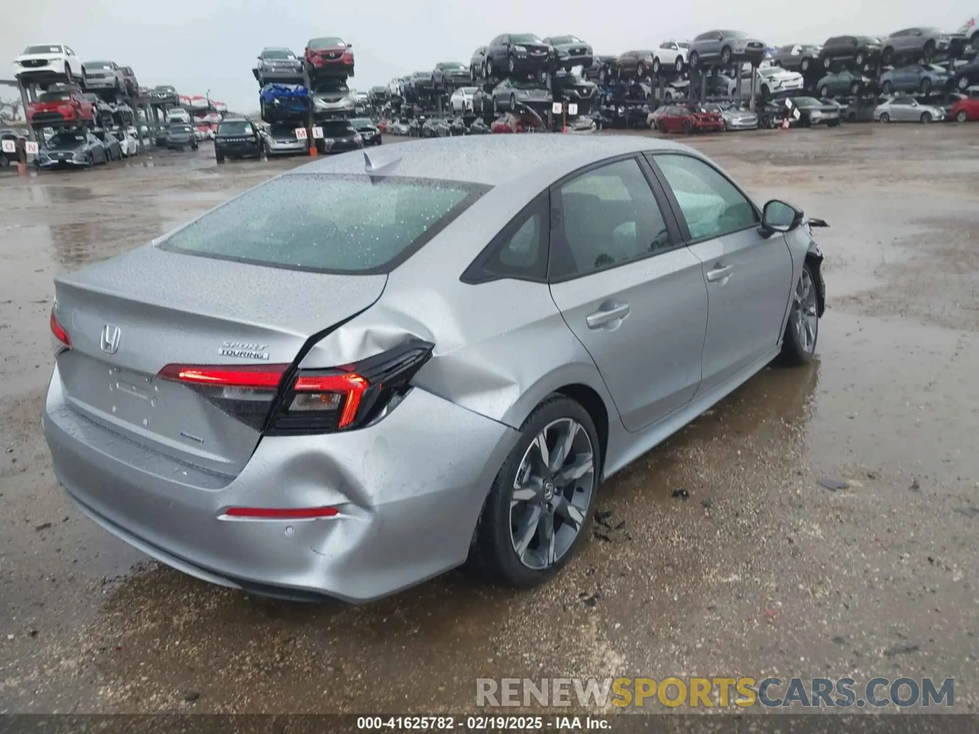 4 Photograph of a damaged car 2HGFE4F89SH323964 HONDA CIVIC  HYBRID 2025
