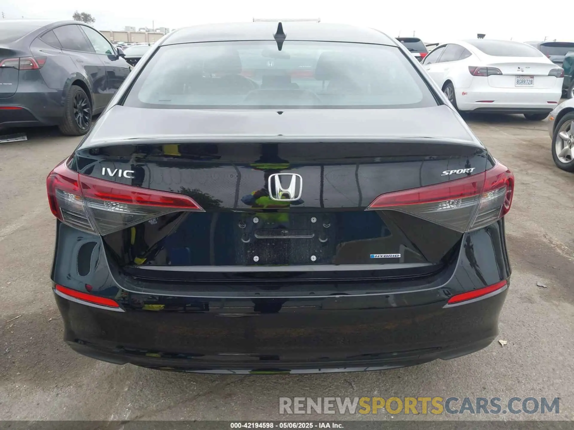 16 Photograph of a damaged car 2HGFE4F89SH326072 HONDA CIVIC  HYBRID 2025