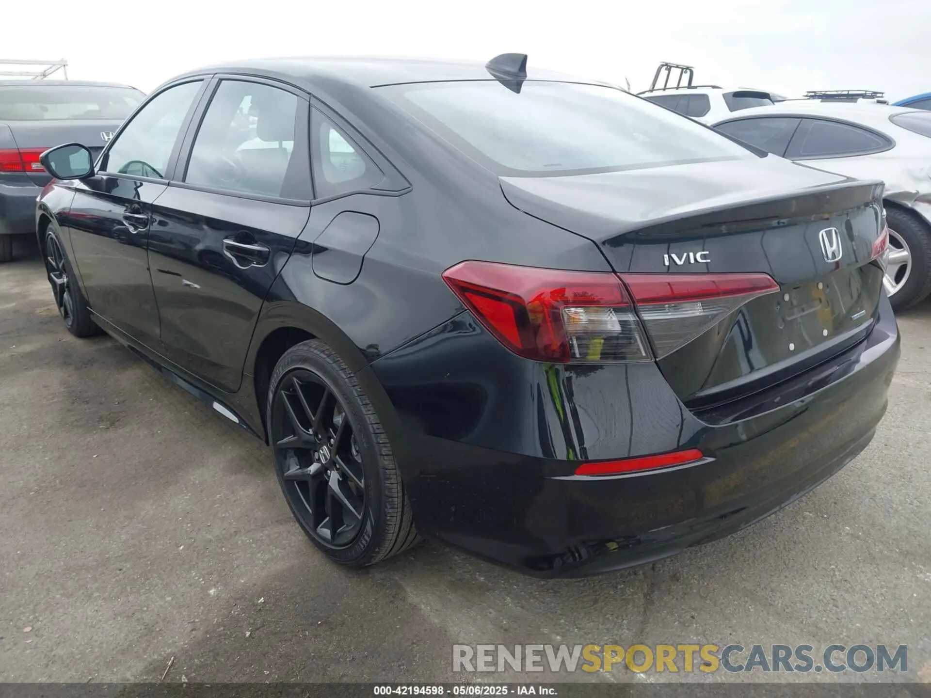 3 Photograph of a damaged car 2HGFE4F89SH326072 HONDA CIVIC  HYBRID 2025