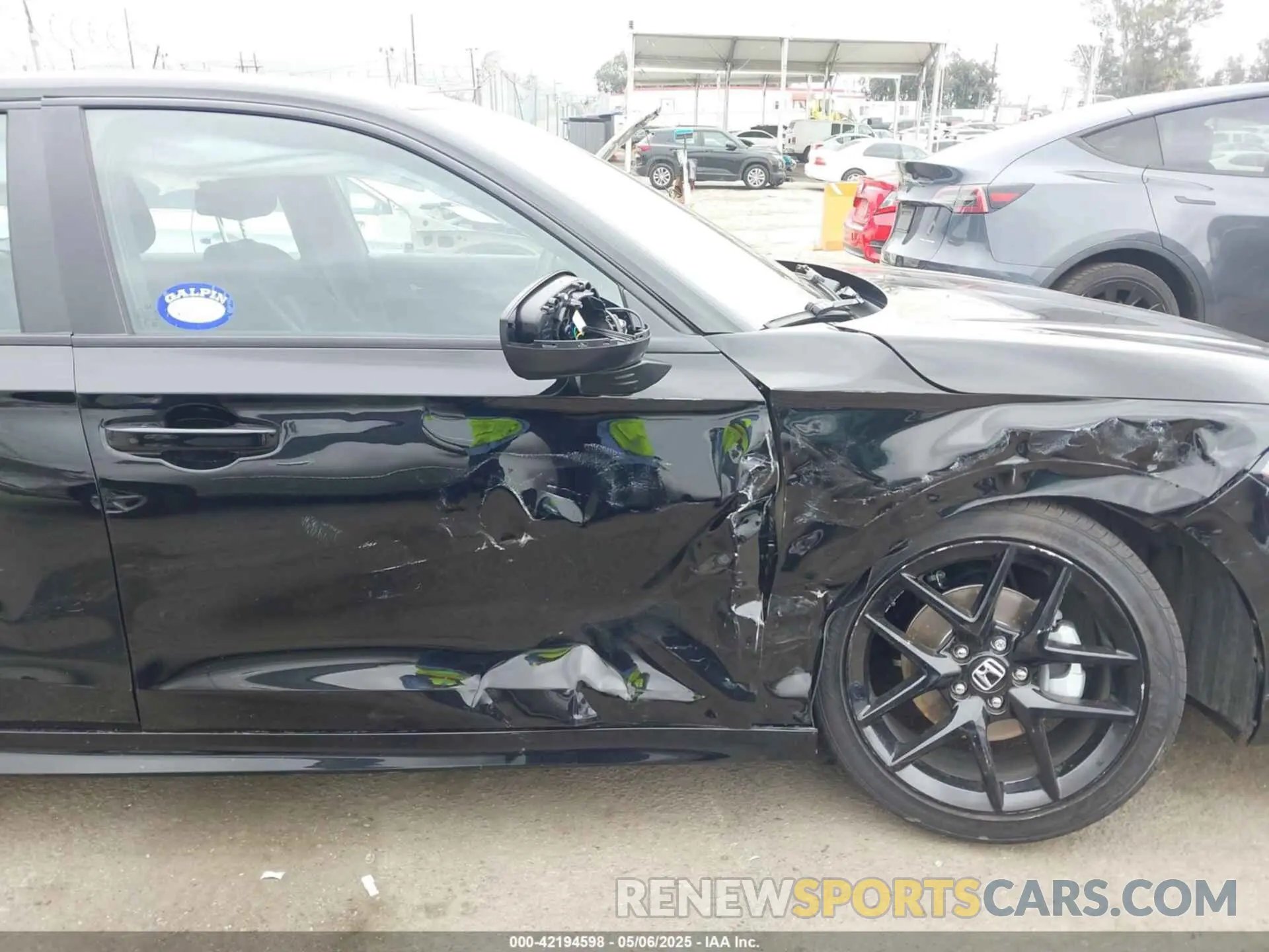 6 Photograph of a damaged car 2HGFE4F89SH326072 HONDA CIVIC  HYBRID 2025