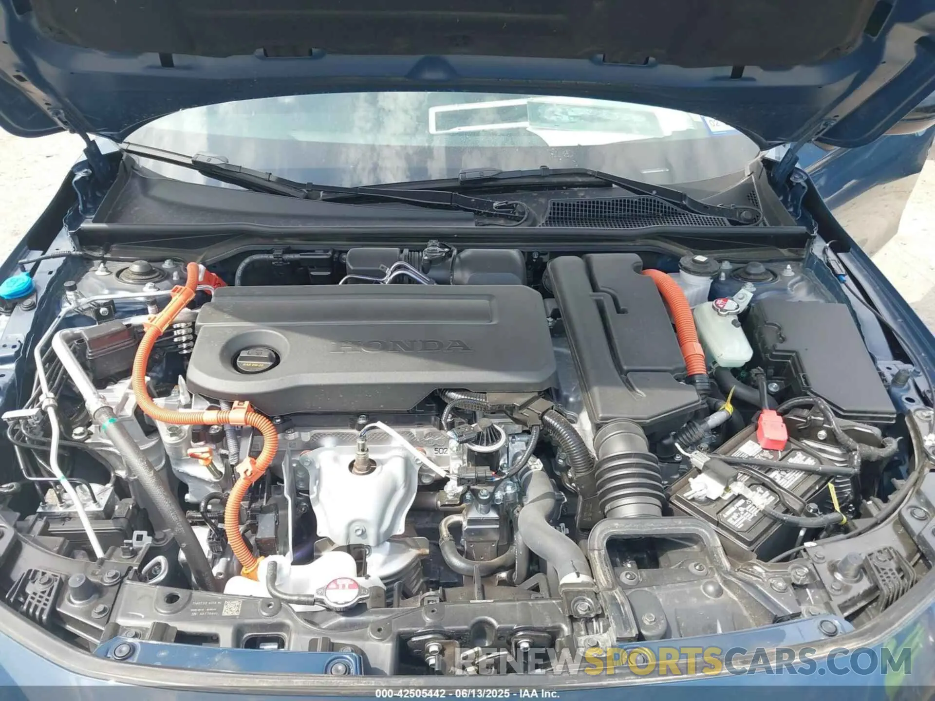 10 Photograph of a damaged car 2HGFE4F89SH327786 HONDA CIVIC HYBRID 2025