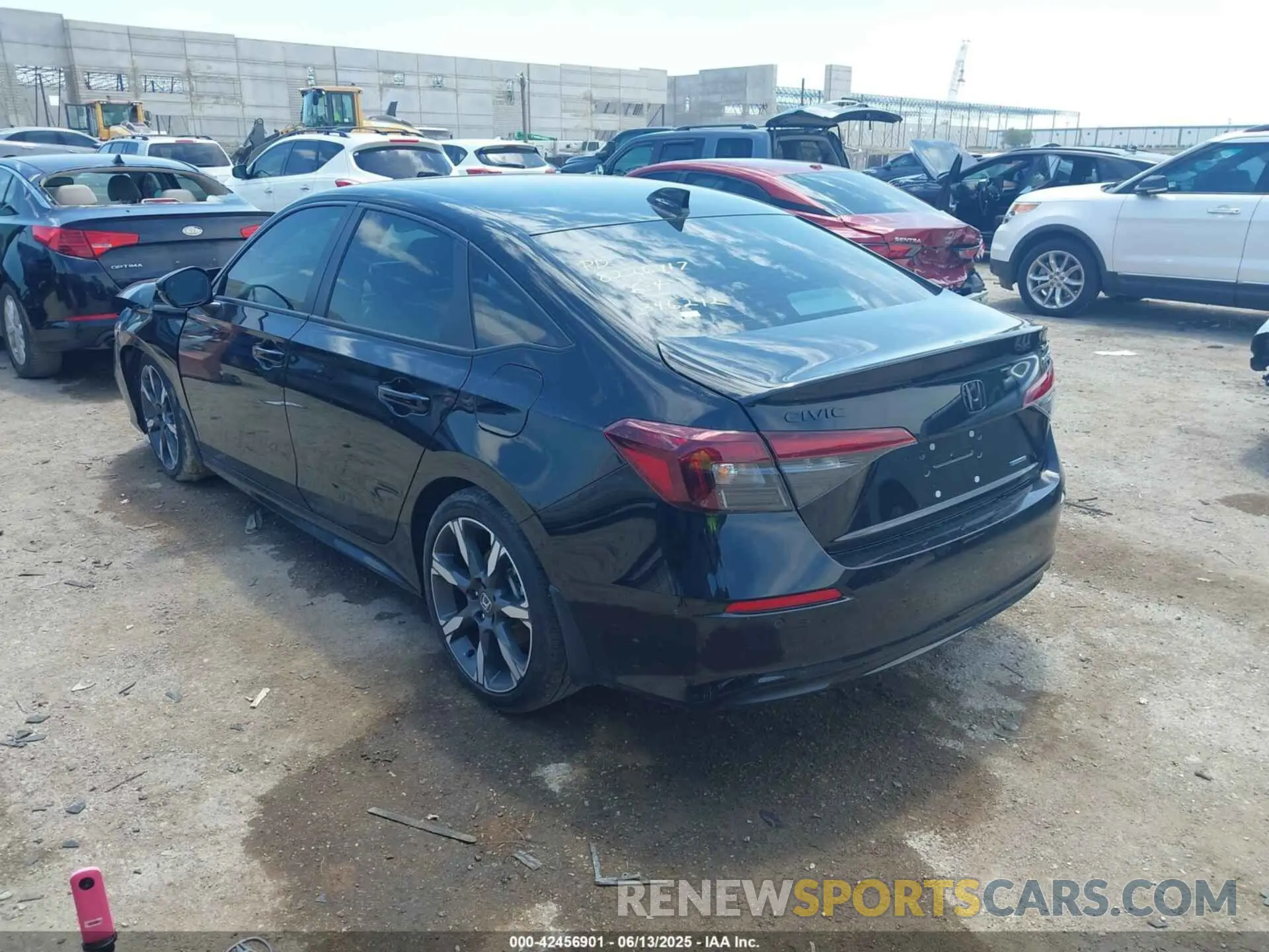 3 Photograph of a damaged car 2HGFE4F89SH346242 HONDA CIVIC HYBRID 2025