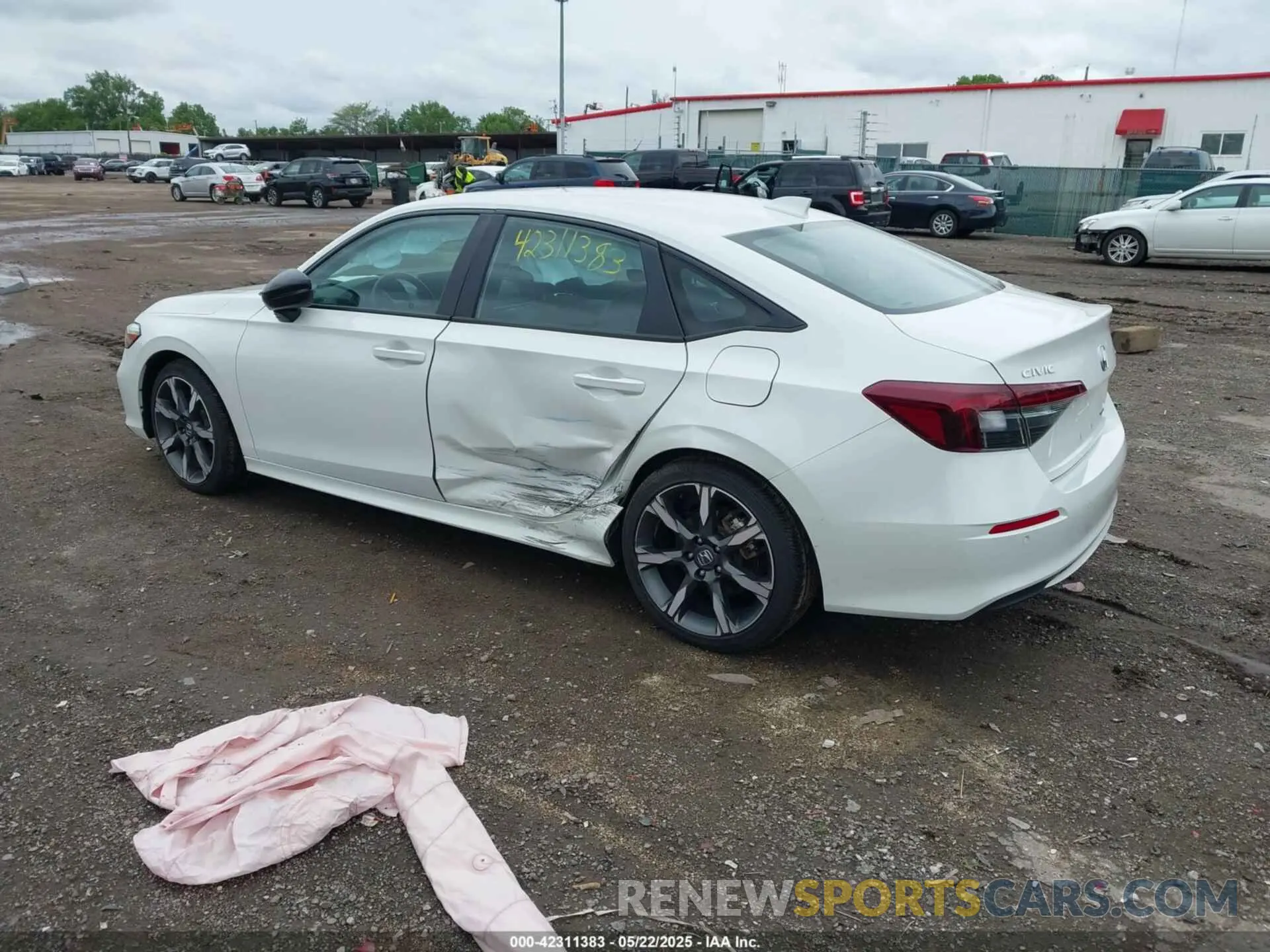 3 Photograph of a damaged car 2HGFE4F8XSH301231 HONDA CIVIC HYBRID 2025