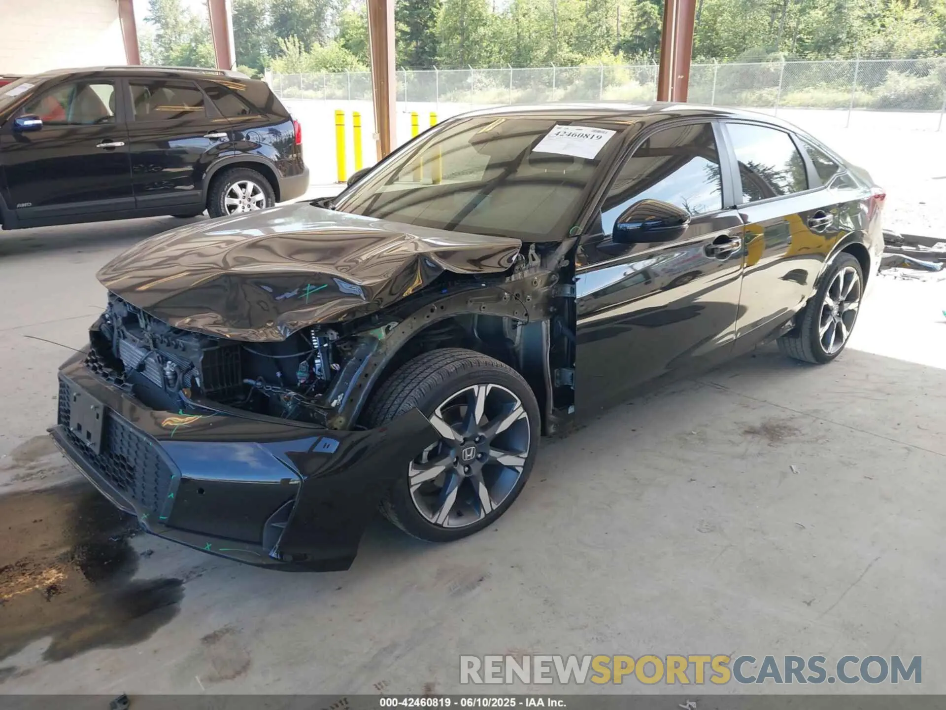 2 Photograph of a damaged car 2HGFE4F8XSH308406 HONDA CIVIC HYBRID 2025