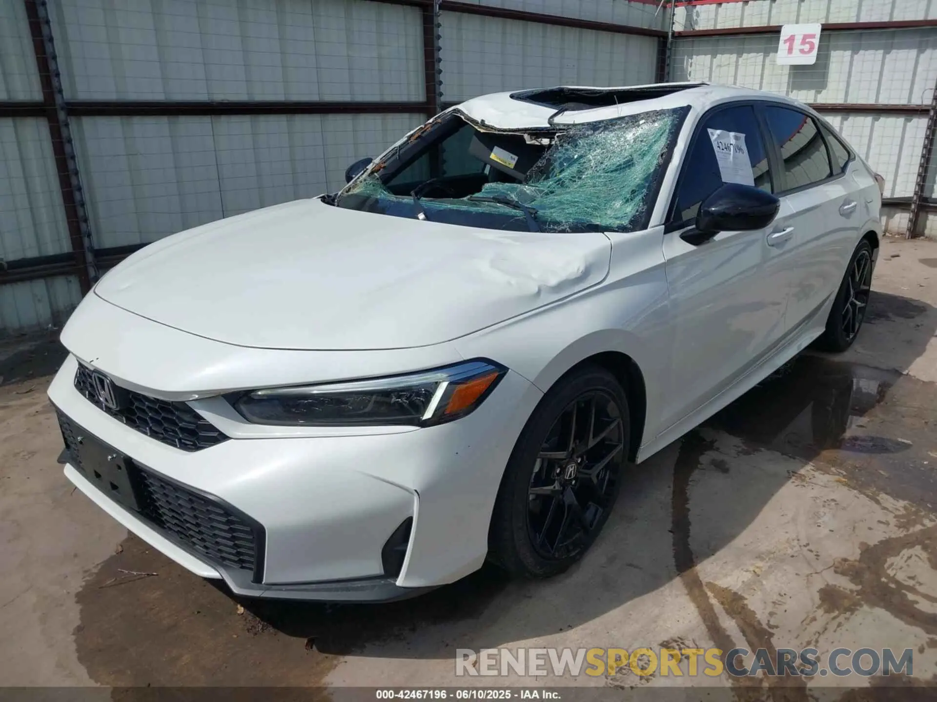 2 Photograph of a damaged car 2HGFE4F8XSH308907 HONDA CIVIC HYBRID 2025
