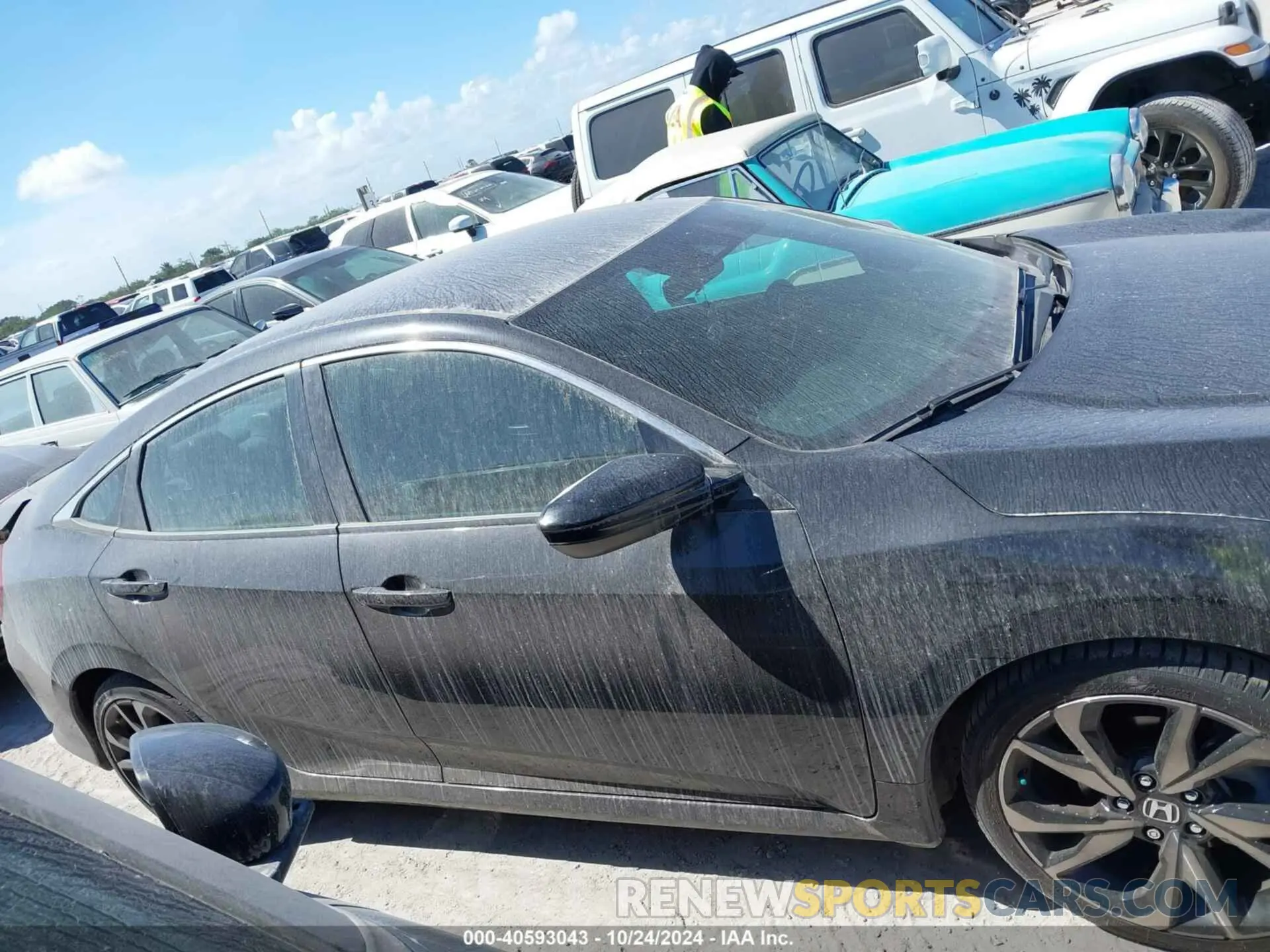13 Photograph of a damaged car 2HGFC2F84MH527942 HONDA CIVIC SEDAN 2021