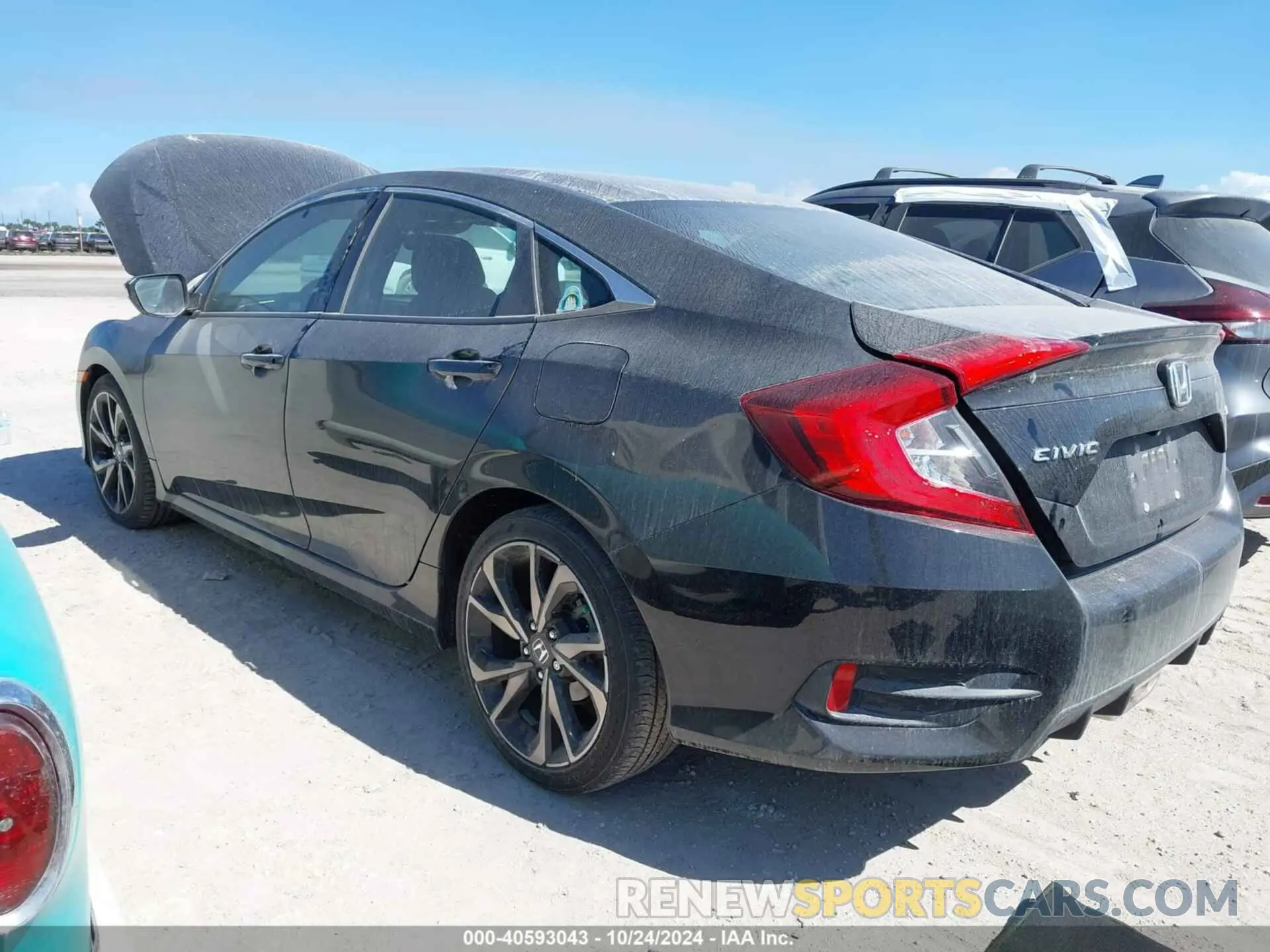 3 Photograph of a damaged car 2HGFC2F84MH527942 HONDA CIVIC SEDAN 2021