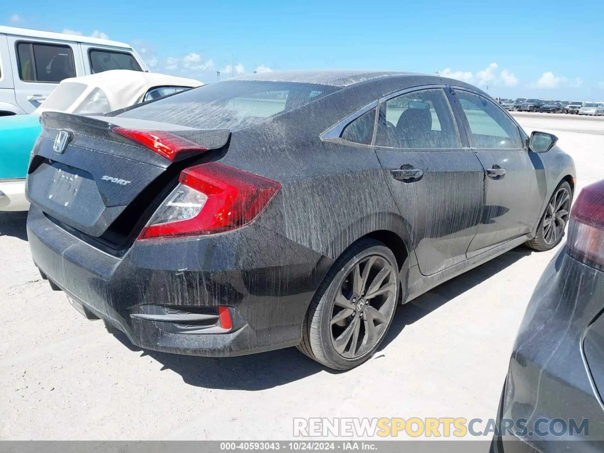 4 Photograph of a damaged car 2HGFC2F84MH527942 HONDA CIVIC SEDAN 2021