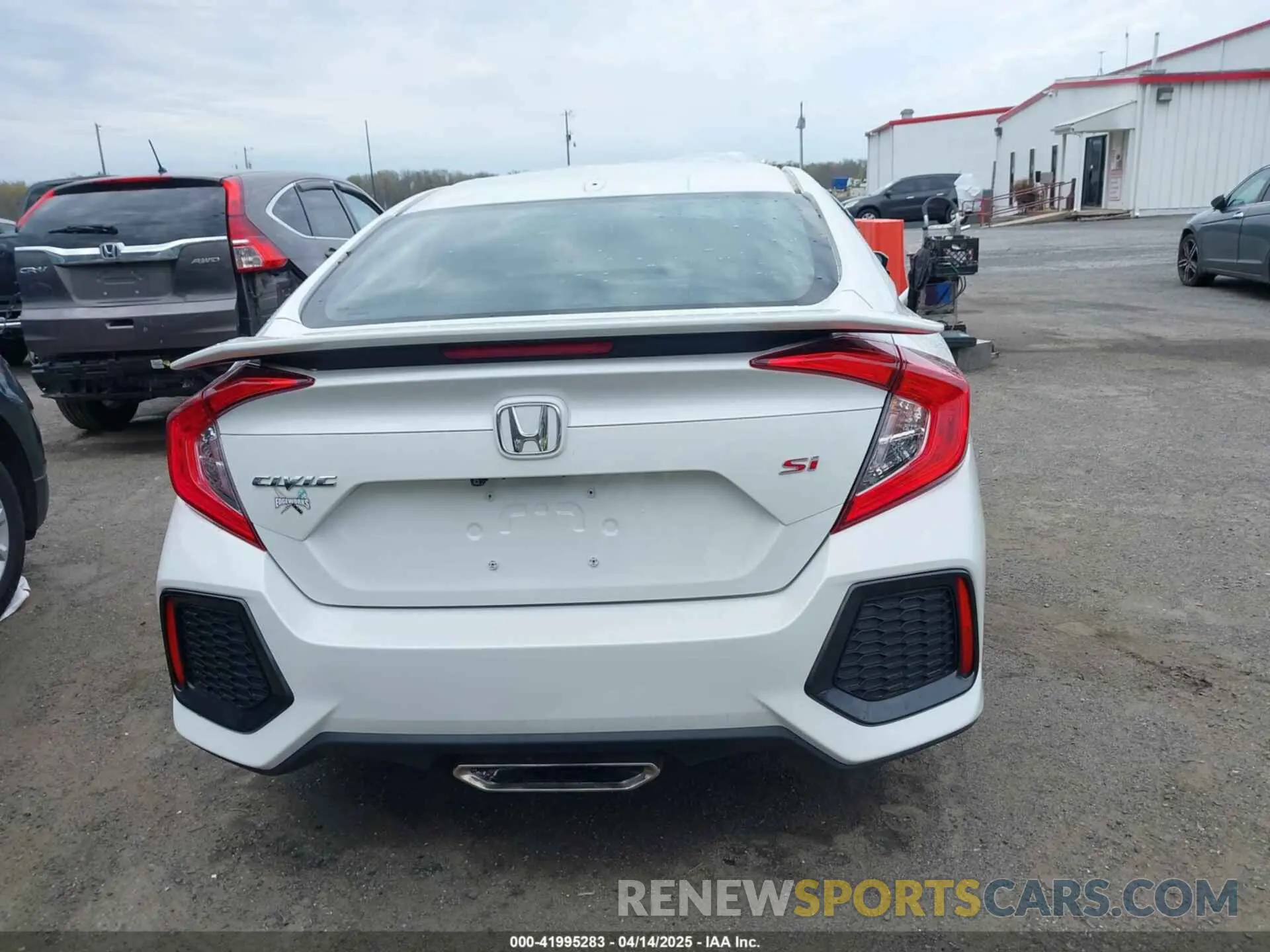 16 Photograph of a damaged car 2HGFC1E50KH706204 HONDA CIVIC SI 2019