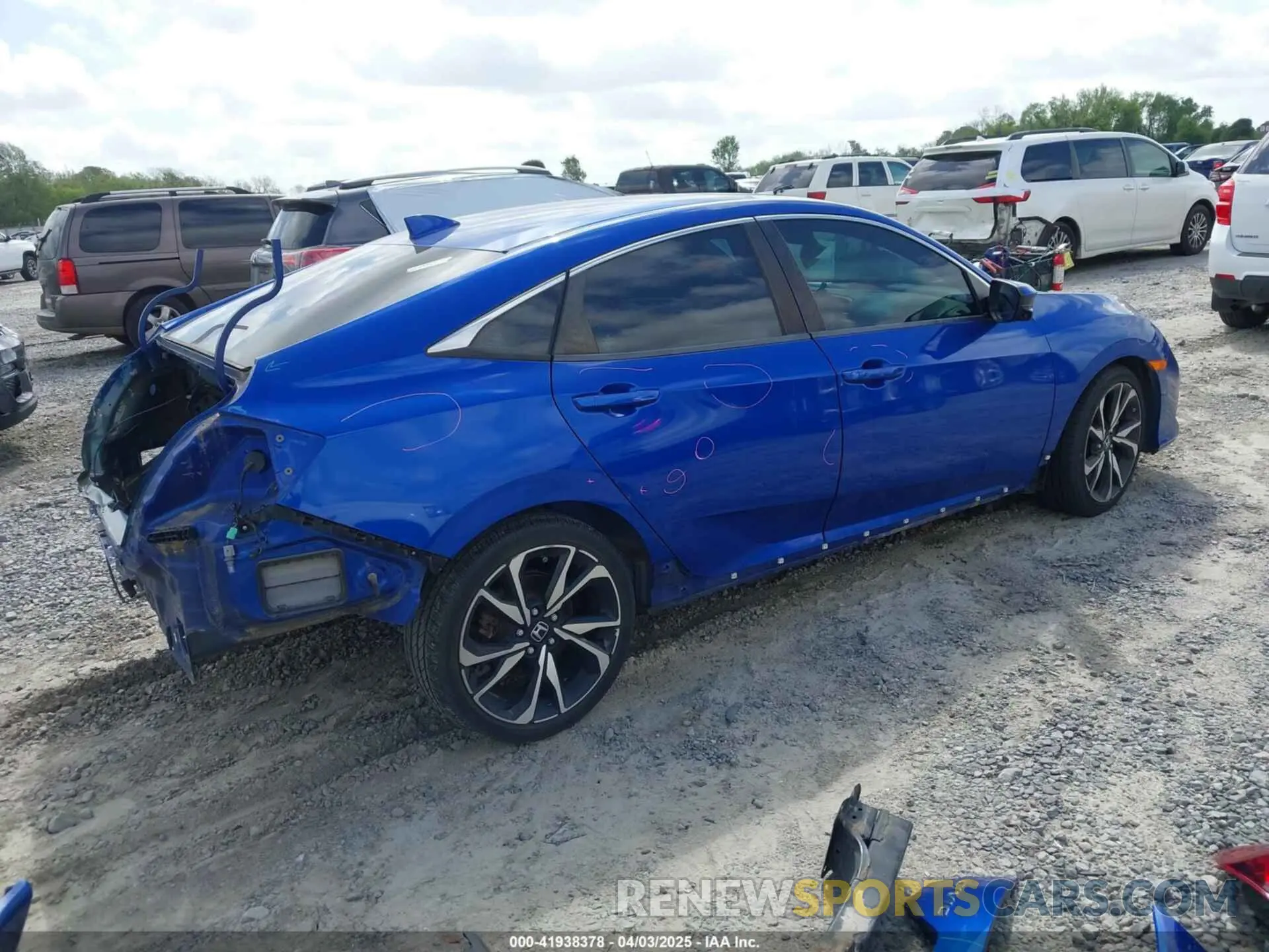 4 Photograph of a damaged car 2HGFC1E50KH706607 HONDA CIVIC SI 2019