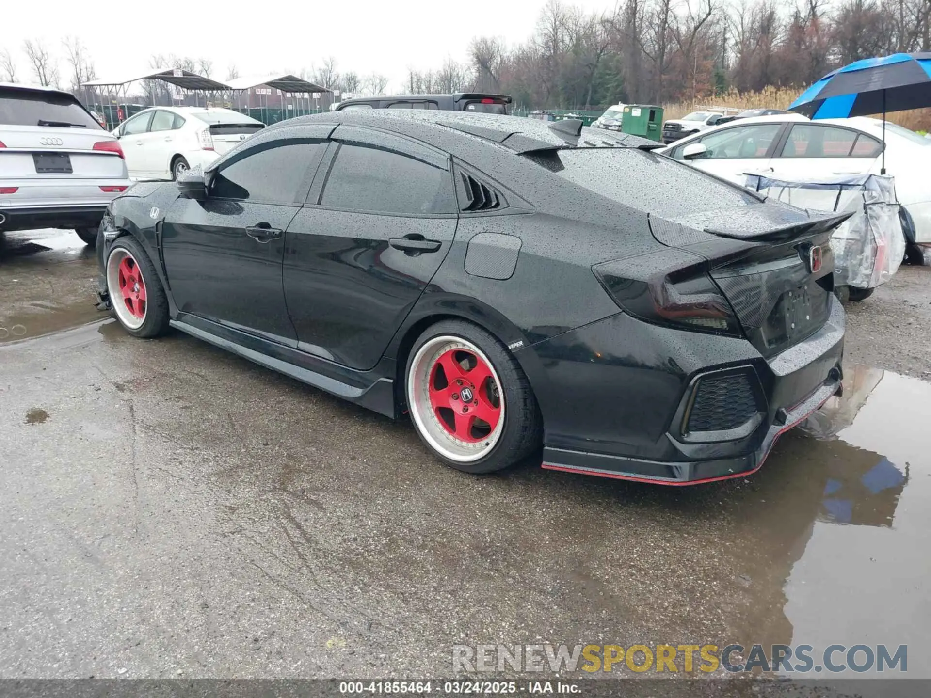 3 Photograph of a damaged car 2HGFC1E51KH704185 HONDA CIVIC SI 2019