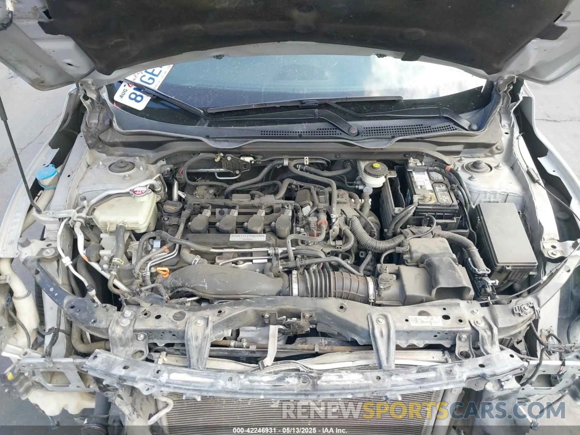 10 Photograph of a damaged car 2HGFC1E51KH708334 HONDA CIVIC SI 2019