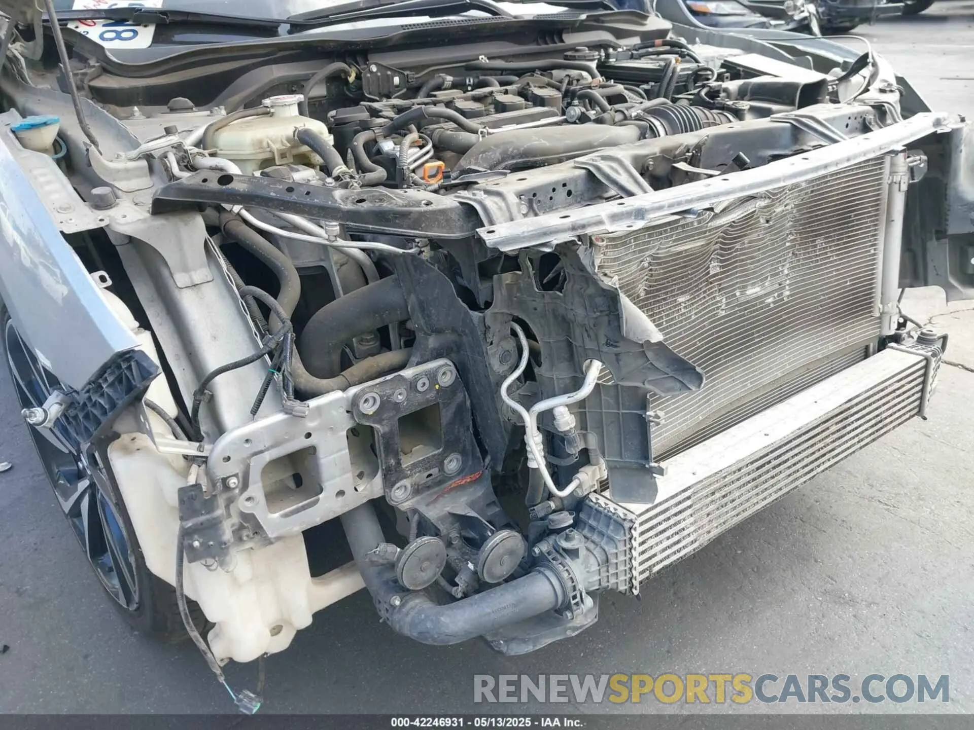 6 Photograph of a damaged car 2HGFC1E51KH708334 HONDA CIVIC SI 2019