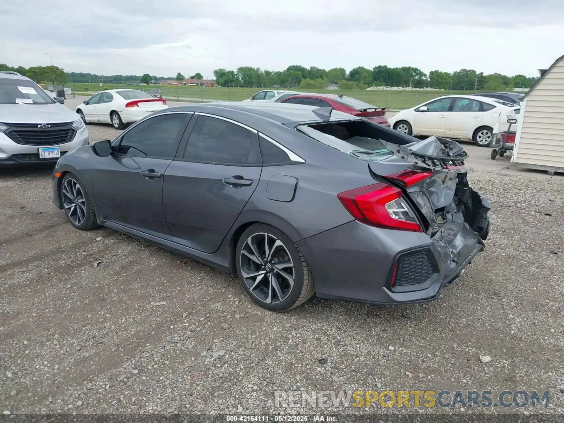 3 Photograph of a damaged car 2HGFC1E52KH703403 HONDA CIVIC SI 2019