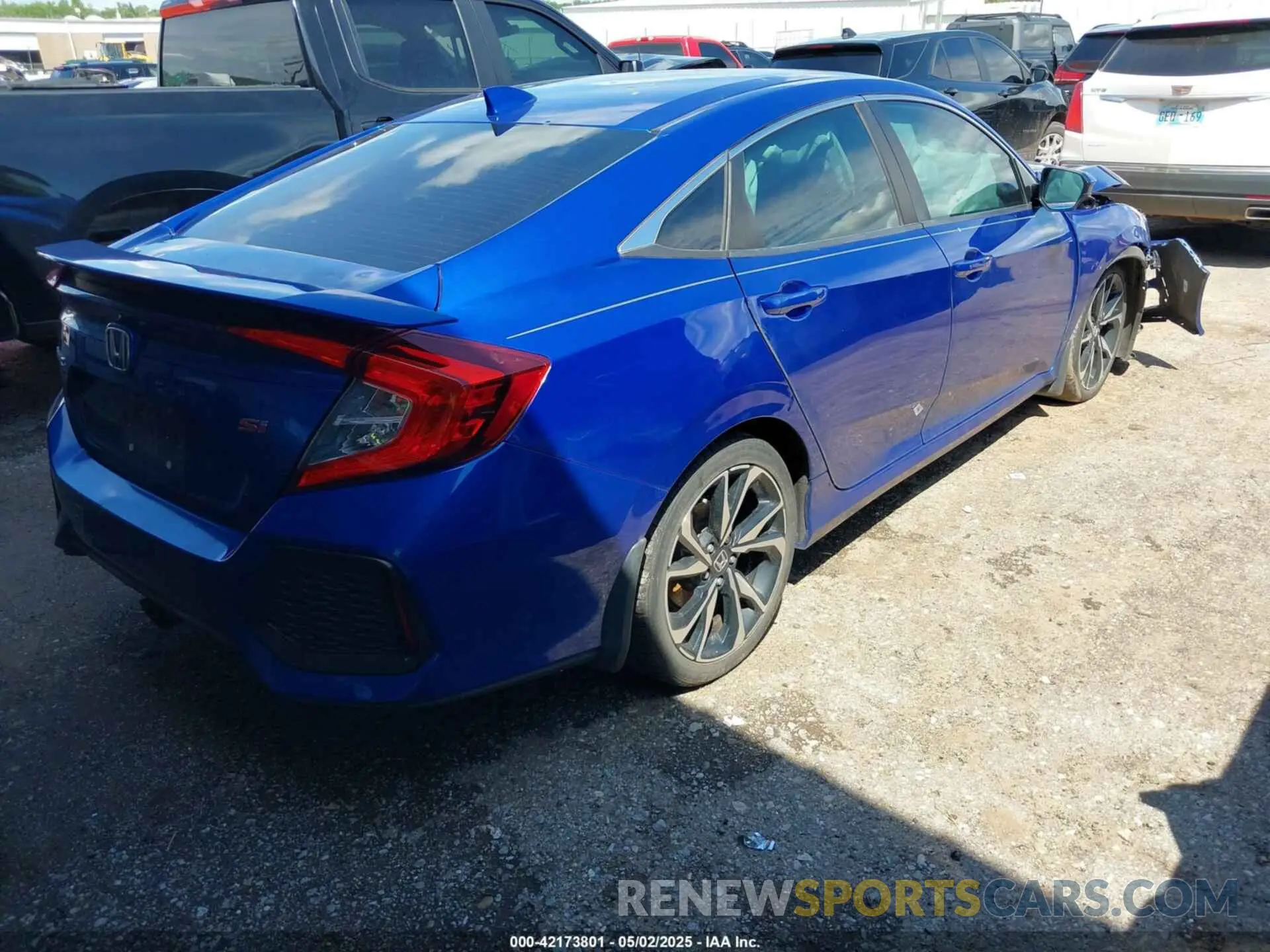 4 Photograph of a damaged car 2HGFC1E52KH708052 HONDA CIVIC SI 2019