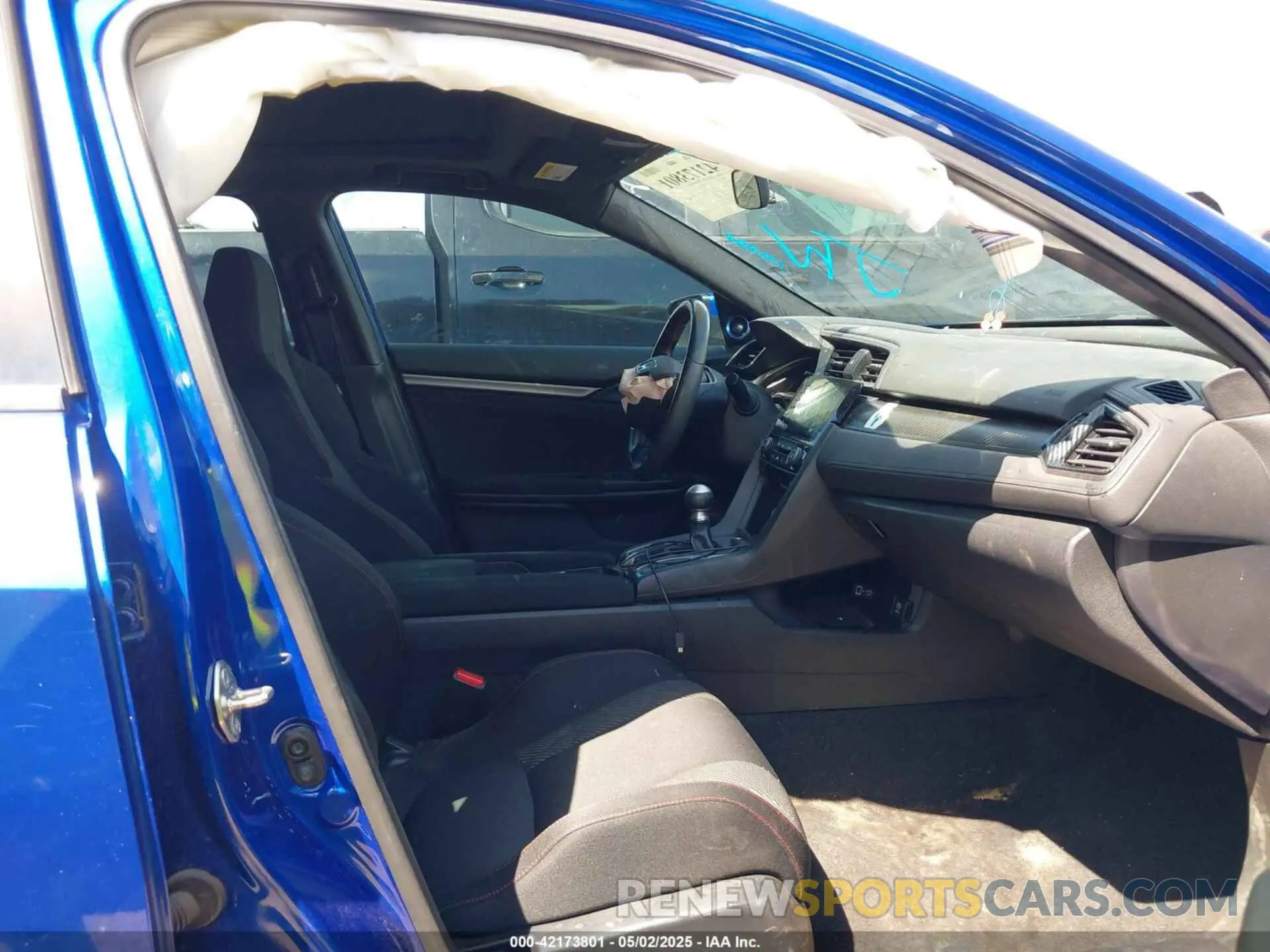 5 Photograph of a damaged car 2HGFC1E52KH708052 HONDA CIVIC SI 2019