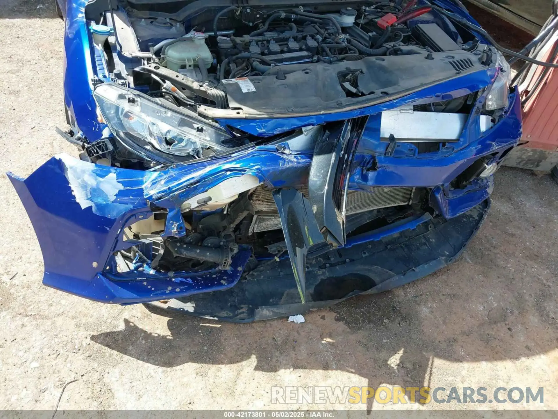 6 Photograph of a damaged car 2HGFC1E52KH708052 HONDA CIVIC SI 2019