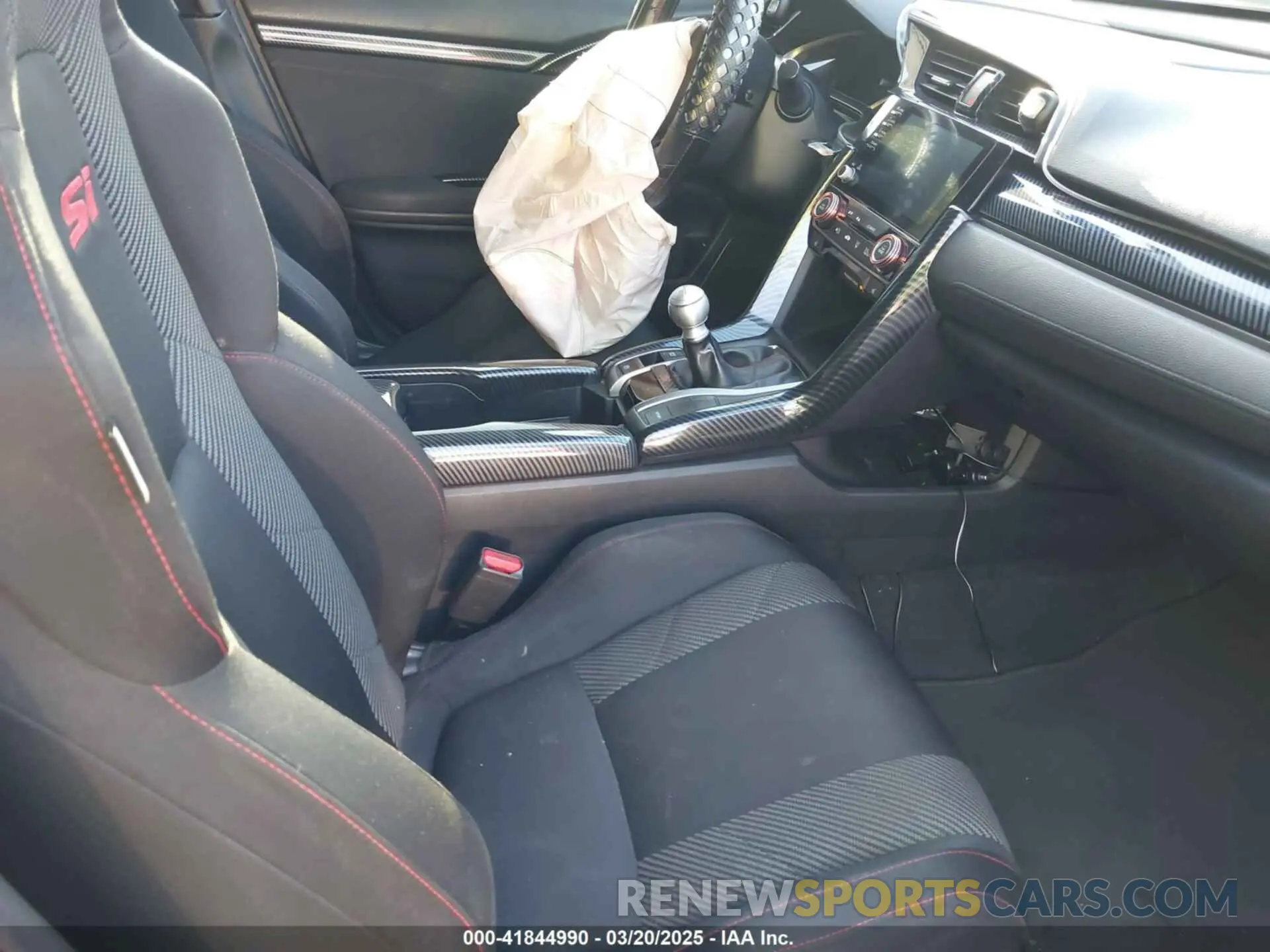 5 Photograph of a damaged car 2HGFC1E53KH704561 HONDA CIVIC SI 2019