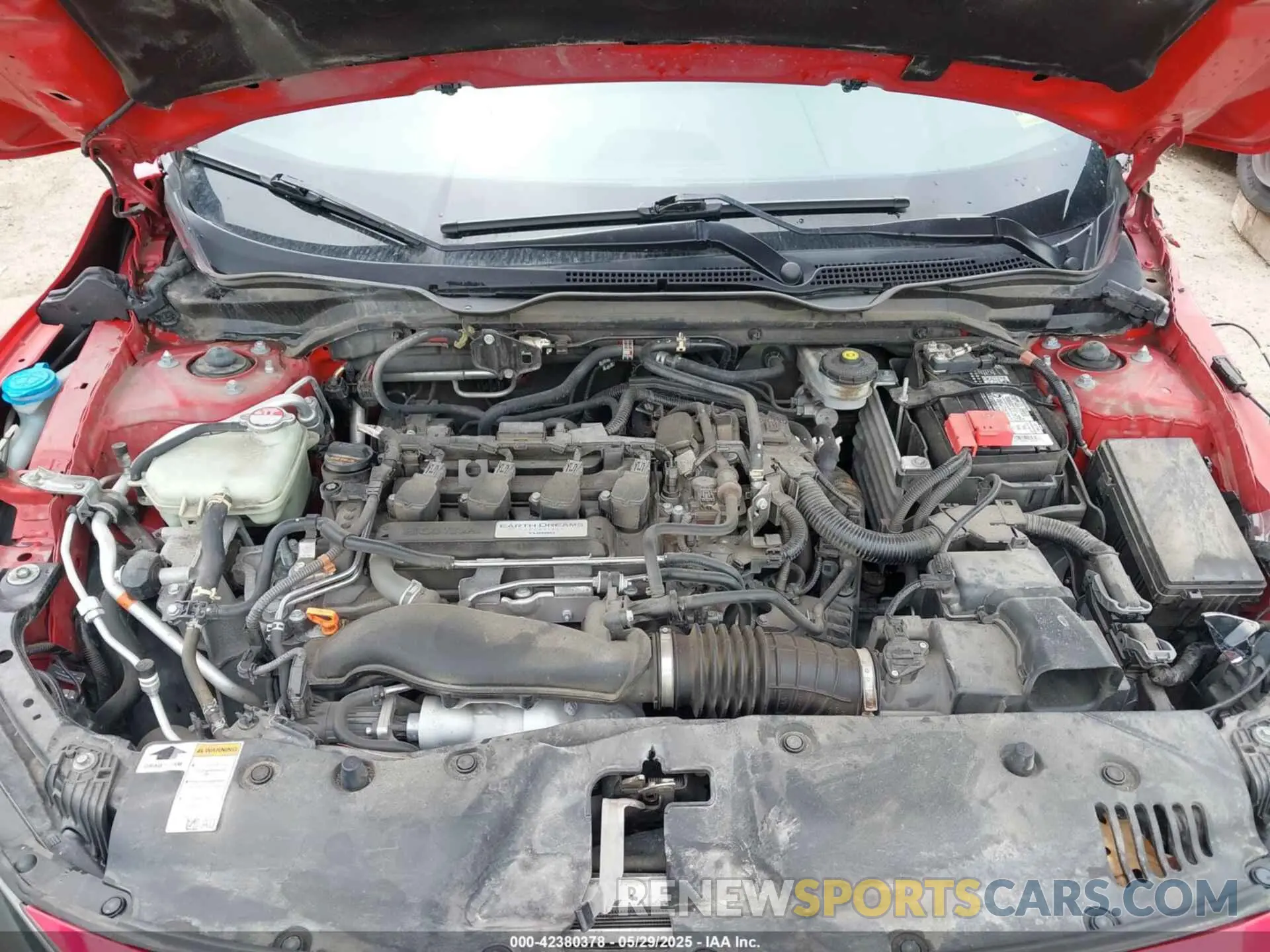 10 Photograph of a damaged car 2HGFC1E55KH701578 HONDA CIVIC SI 2019