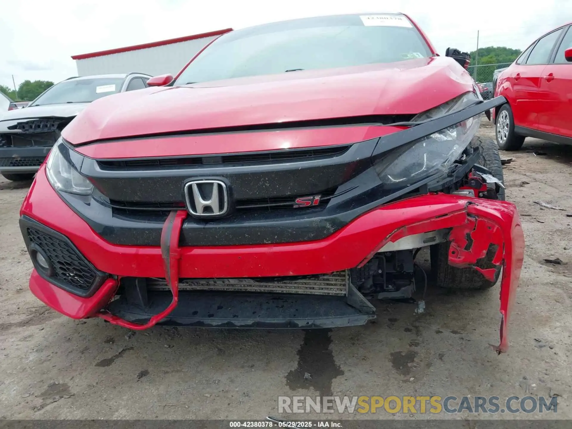 17 Photograph of a damaged car 2HGFC1E55KH701578 HONDA CIVIC SI 2019