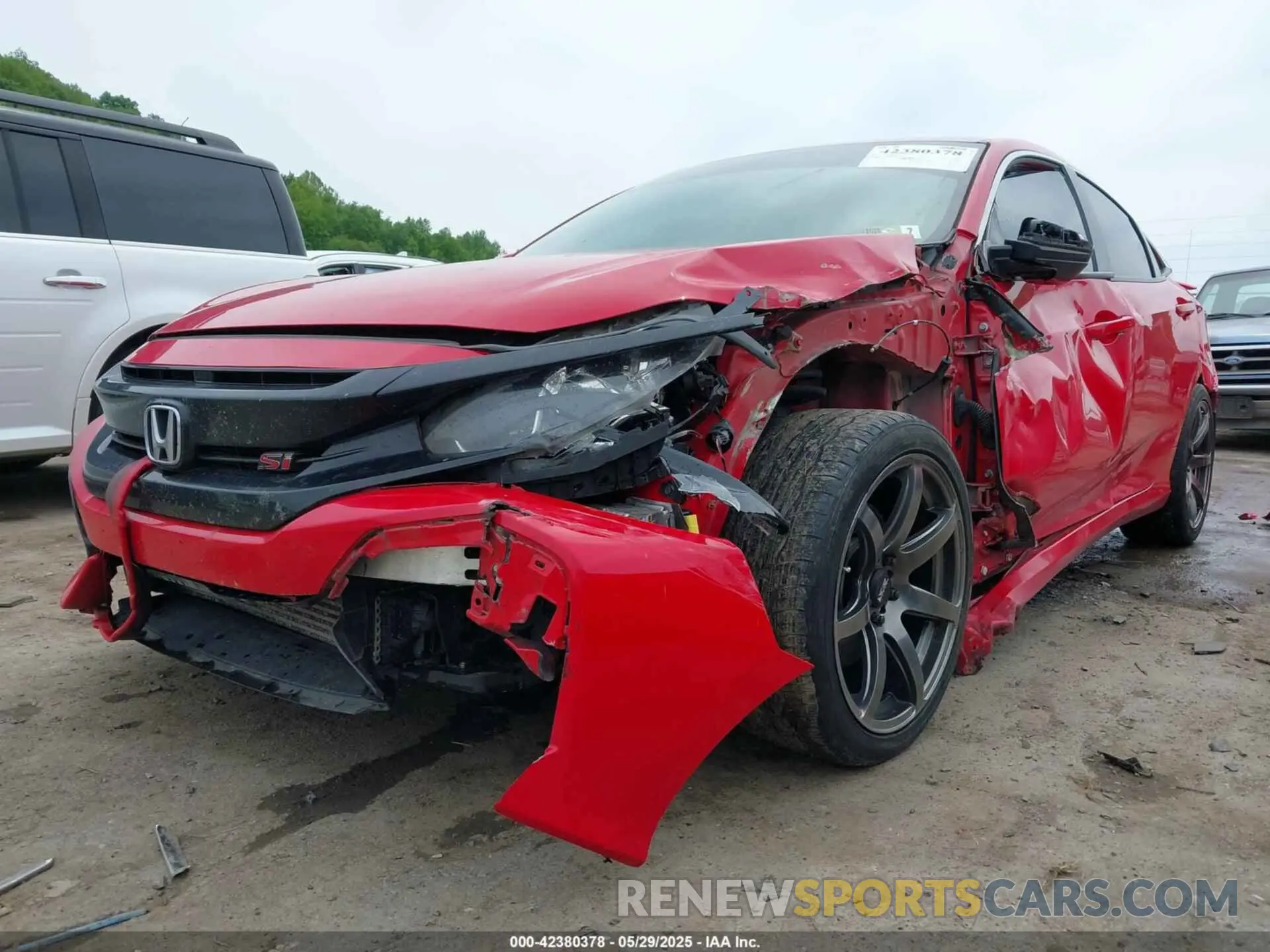 6 Photograph of a damaged car 2HGFC1E55KH701578 HONDA CIVIC SI 2019