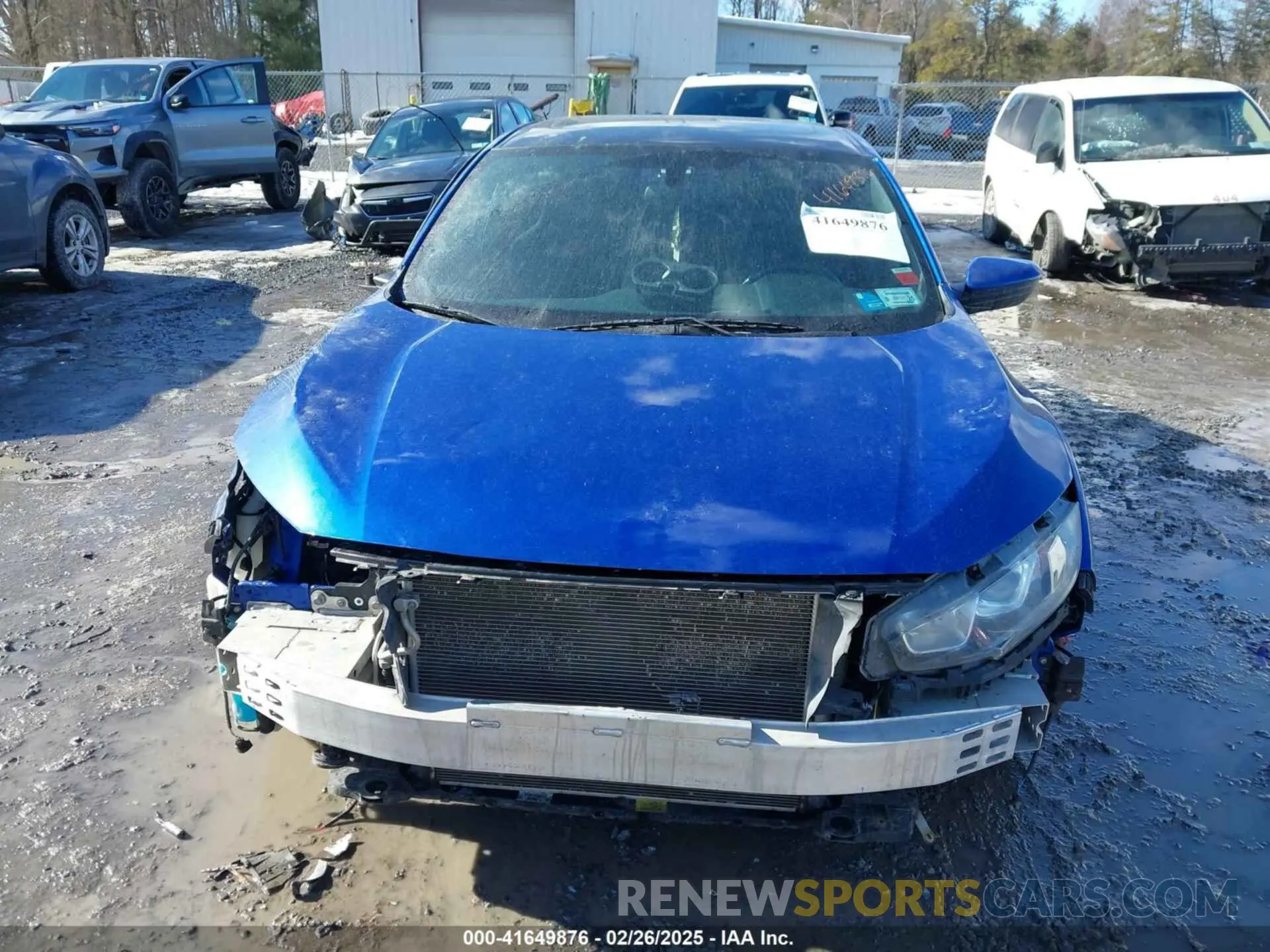 11 Photograph of a damaged car 2HGFC1E55KH702620 HONDA CIVIC SI 2019