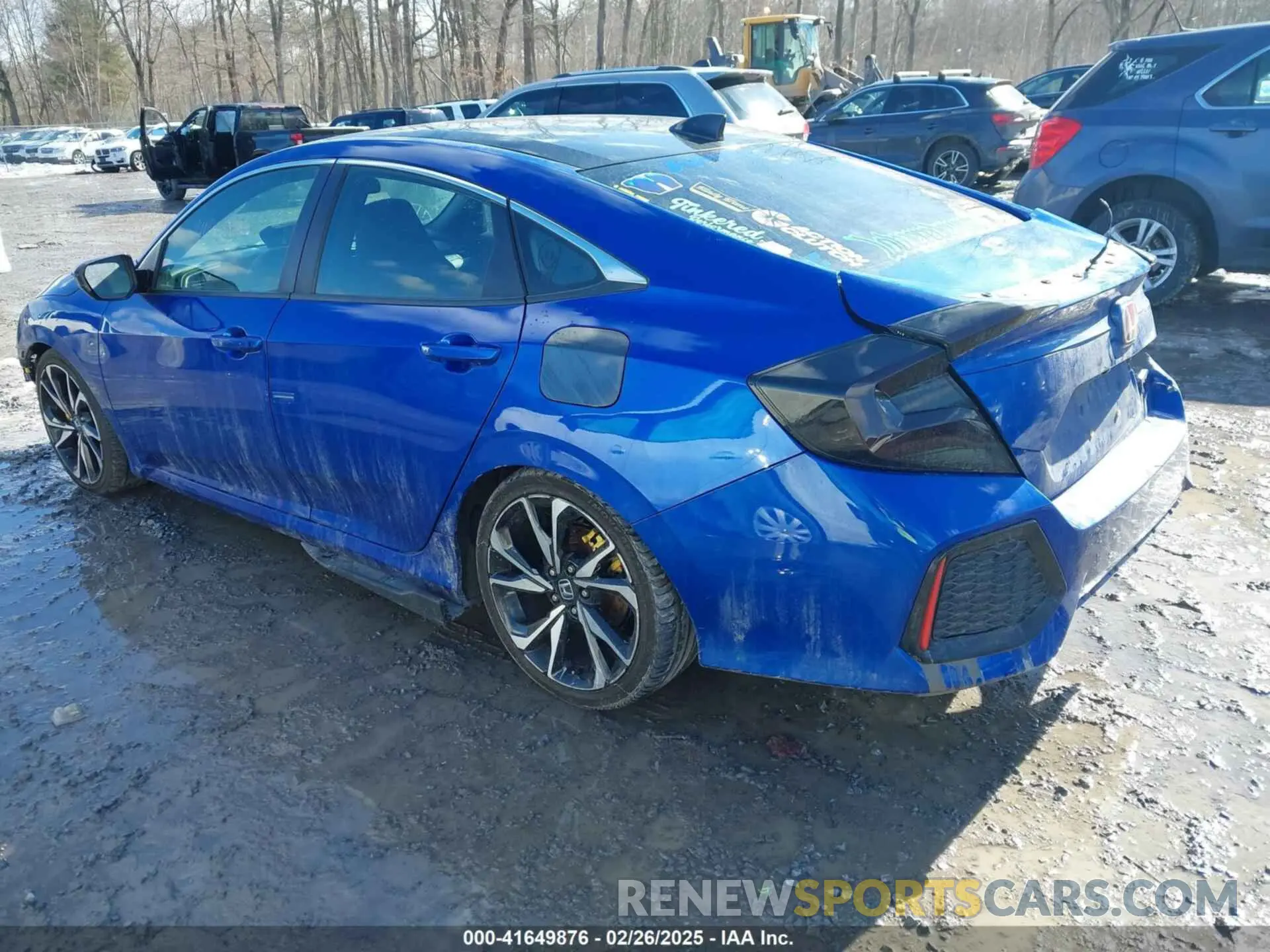 3 Photograph of a damaged car 2HGFC1E55KH702620 HONDA CIVIC SI 2019