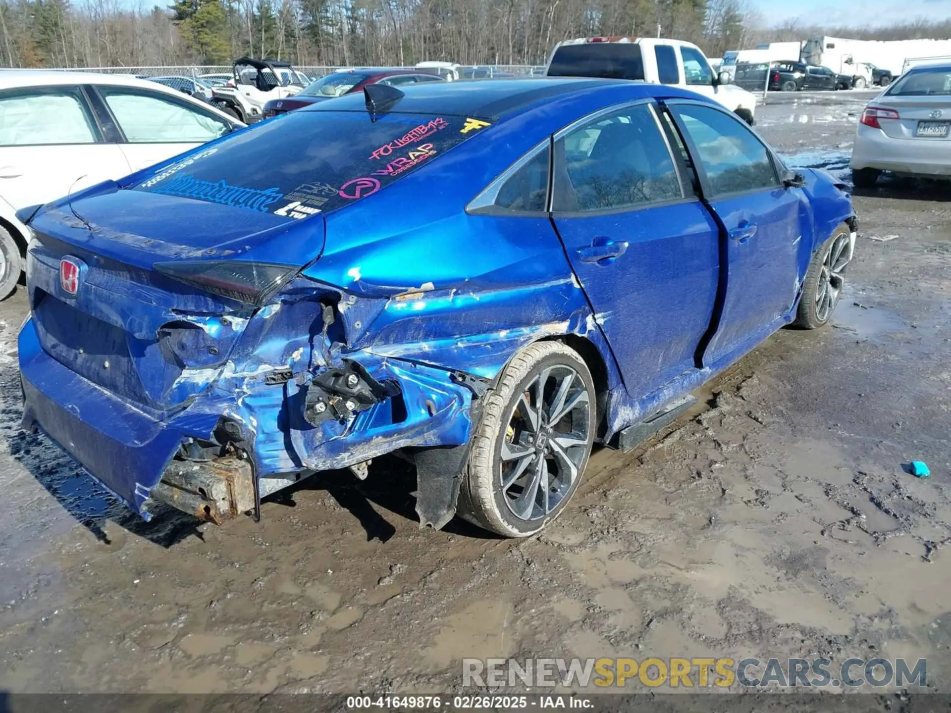 4 Photograph of a damaged car 2HGFC1E55KH702620 HONDA CIVIC SI 2019
