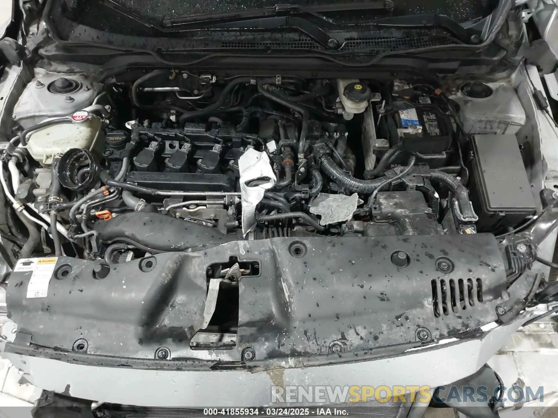10 Photograph of a damaged car 2HGFC1E55KH707008 HONDA CIVIC SI 2019