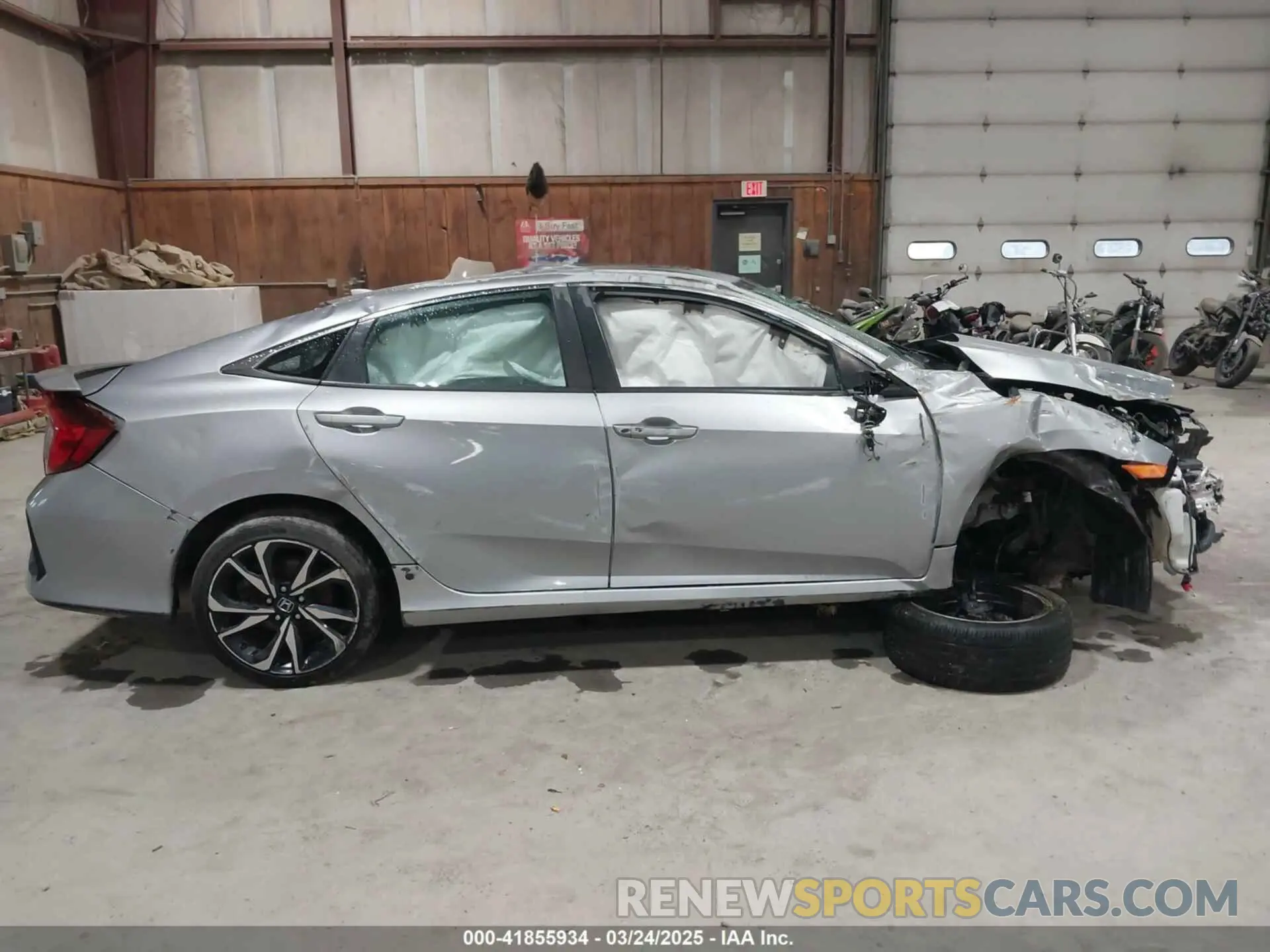 13 Photograph of a damaged car 2HGFC1E55KH707008 HONDA CIVIC SI 2019