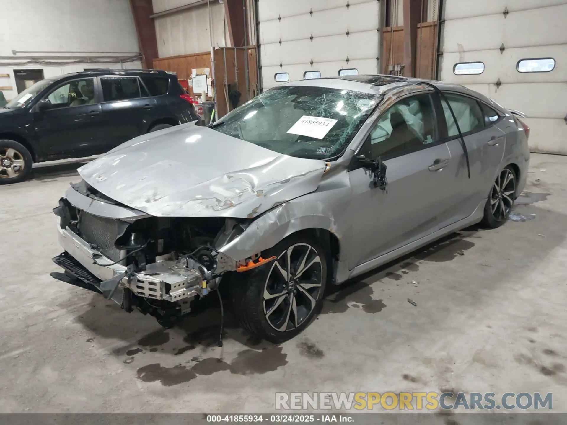2 Photograph of a damaged car 2HGFC1E55KH707008 HONDA CIVIC SI 2019