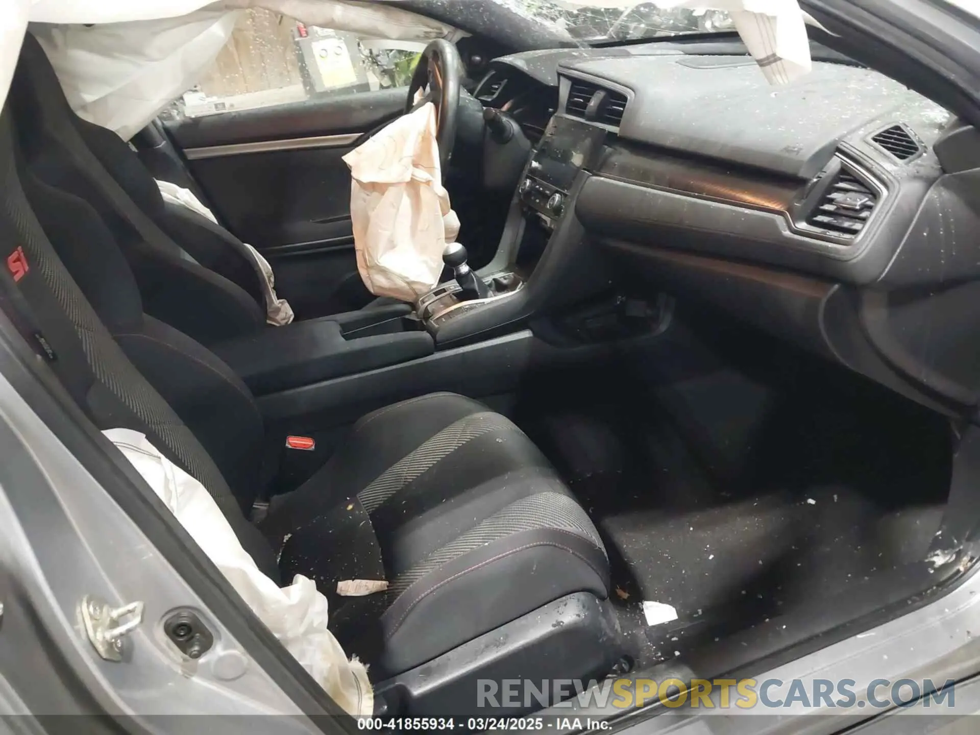 5 Photograph of a damaged car 2HGFC1E55KH707008 HONDA CIVIC SI 2019