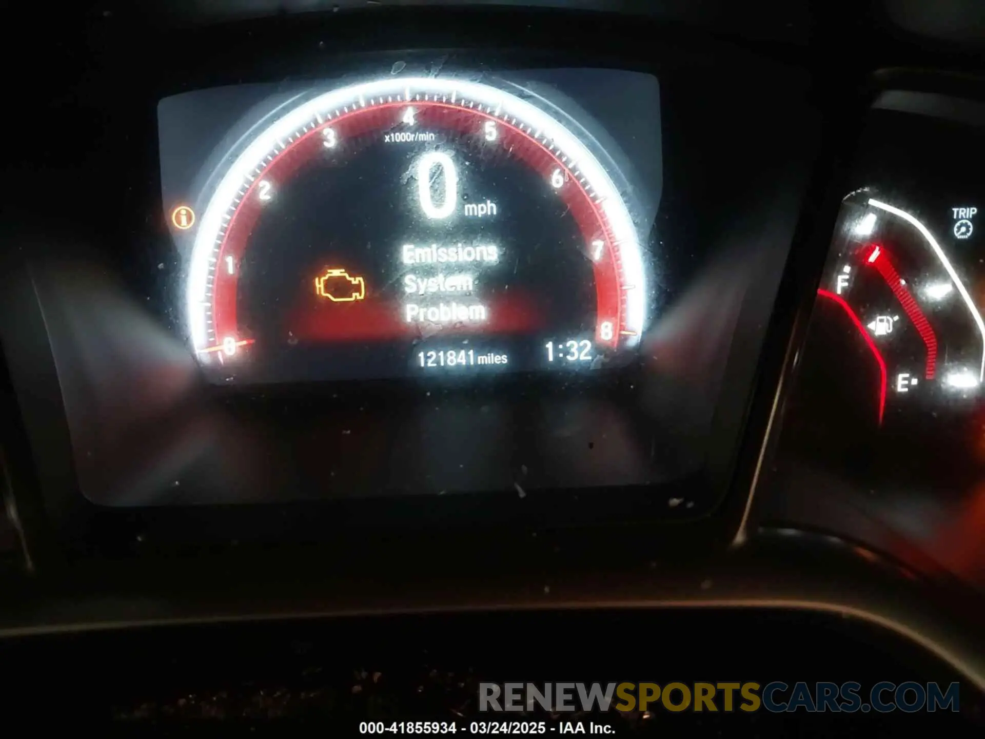 7 Photograph of a damaged car 2HGFC1E55KH707008 HONDA CIVIC SI 2019