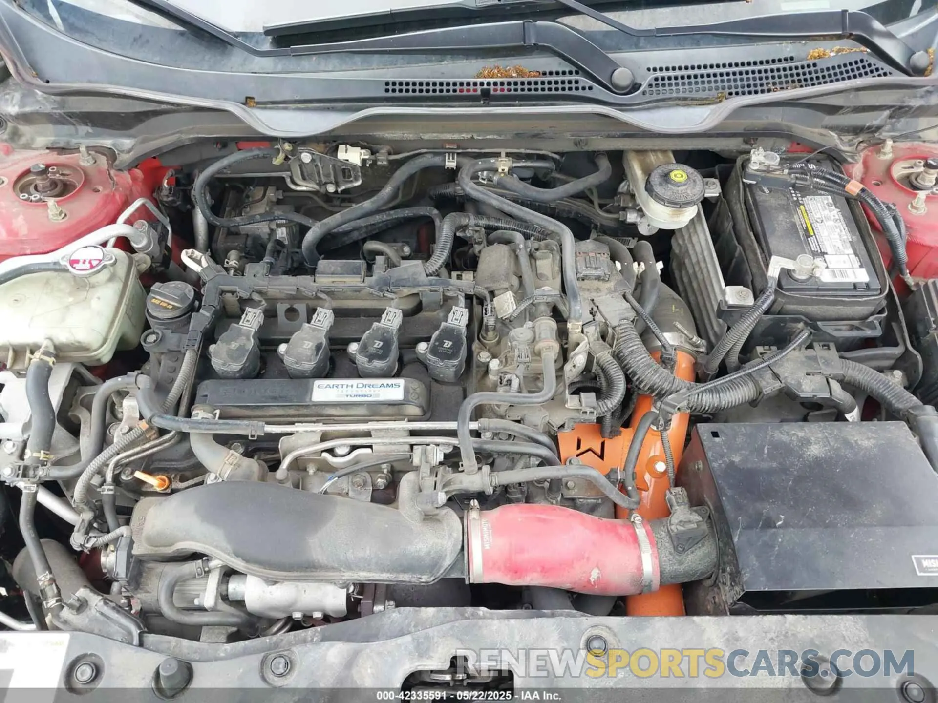 10 Photograph of a damaged car 2HGFC1E56KH705042 HONDA CIVIC SI 2019