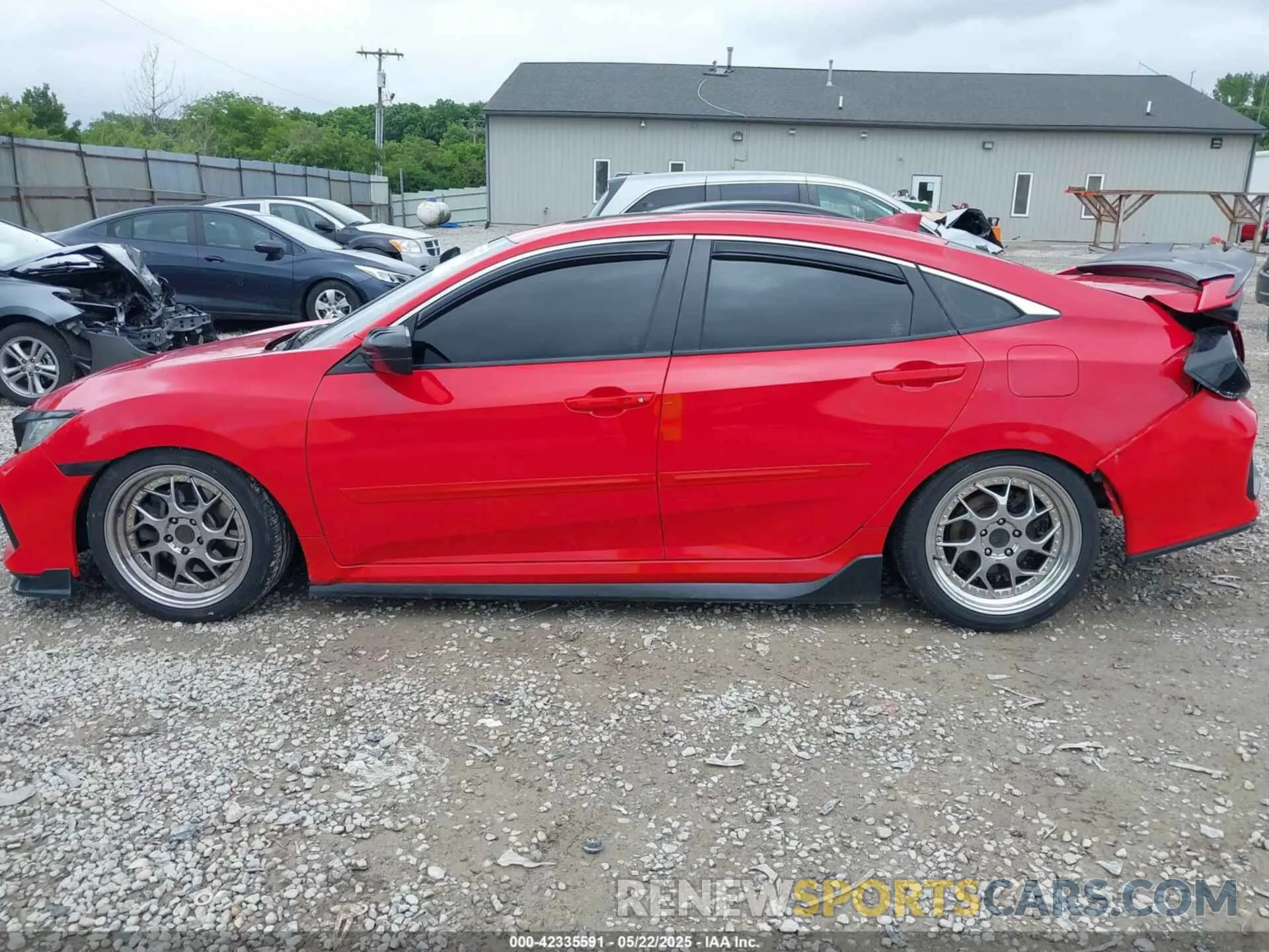 14 Photograph of a damaged car 2HGFC1E56KH705042 HONDA CIVIC SI 2019