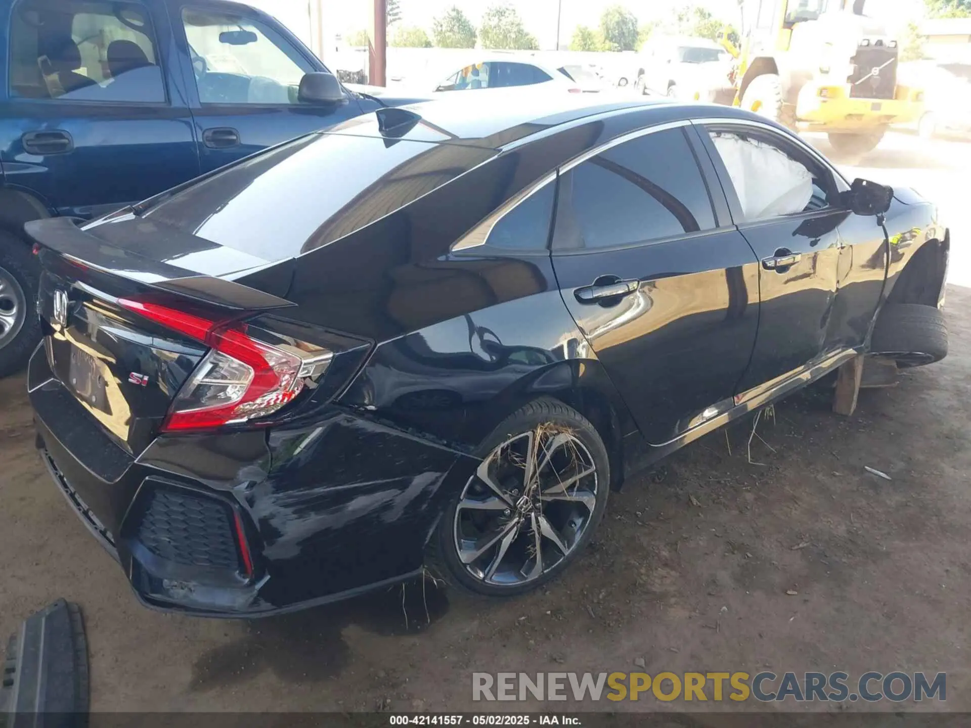 4 Photograph of a damaged car 2HGFC1E57KH706877 HONDA CIVIC SI 2019