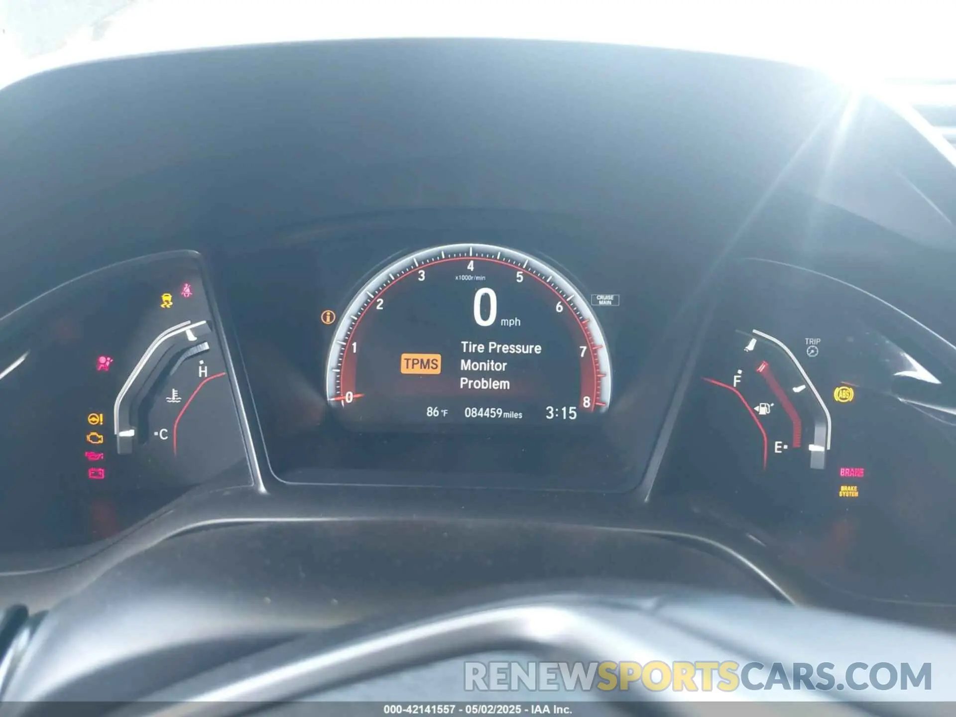 7 Photograph of a damaged car 2HGFC1E57KH706877 HONDA CIVIC SI 2019