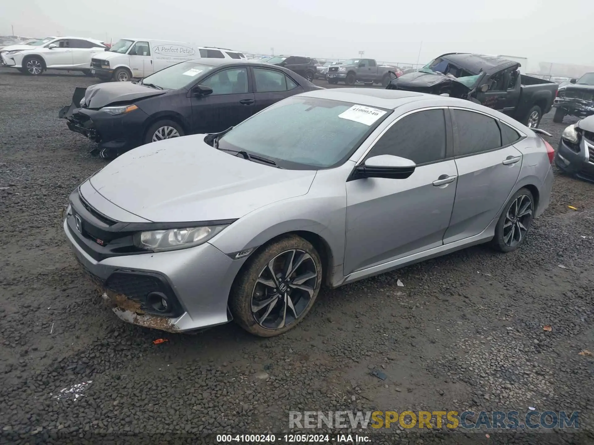 2 Photograph of a damaged car 2HGFC1E58KH701445 HONDA CIVIC SI 2019