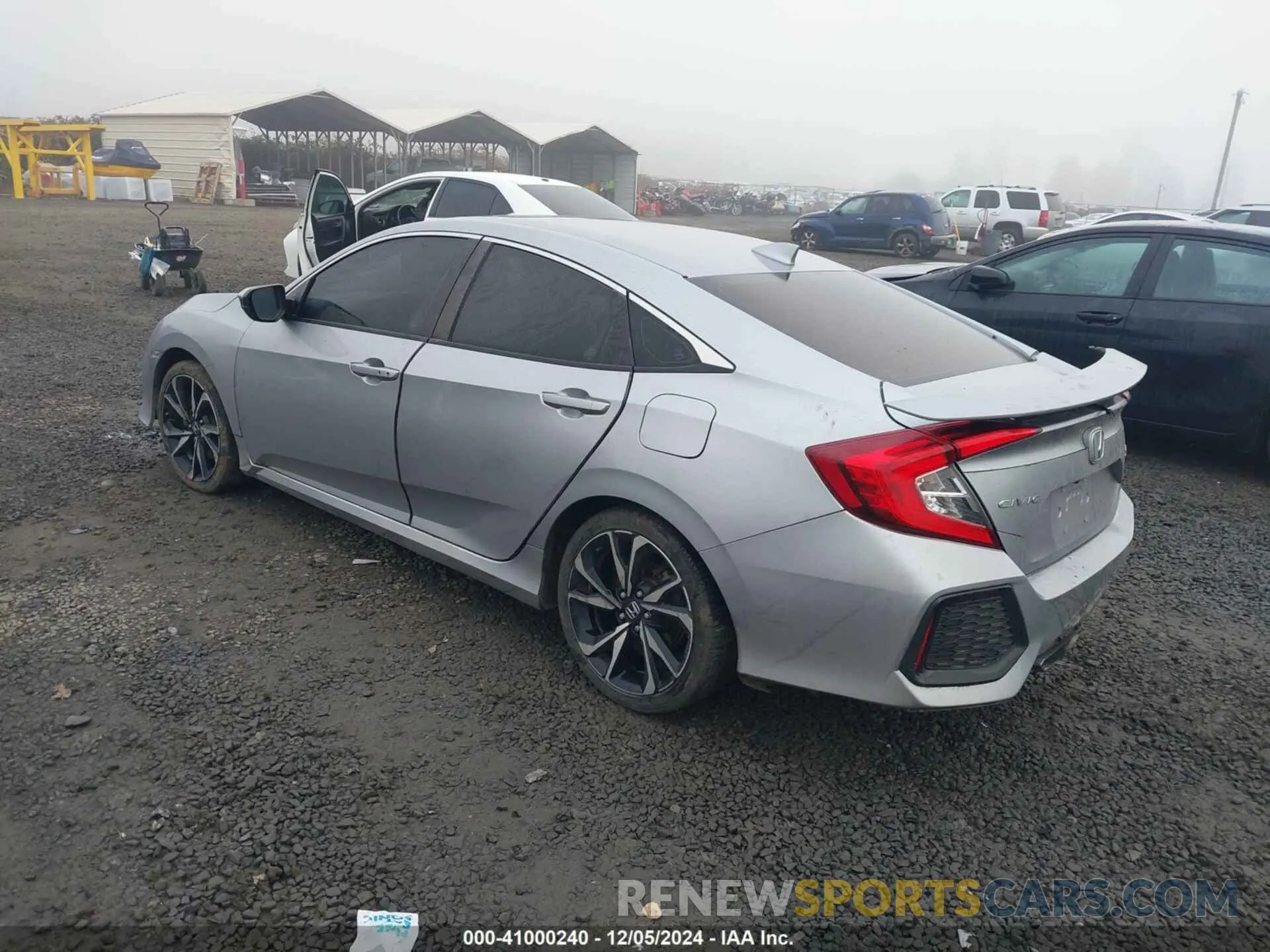 3 Photograph of a damaged car 2HGFC1E58KH701445 HONDA CIVIC SI 2019