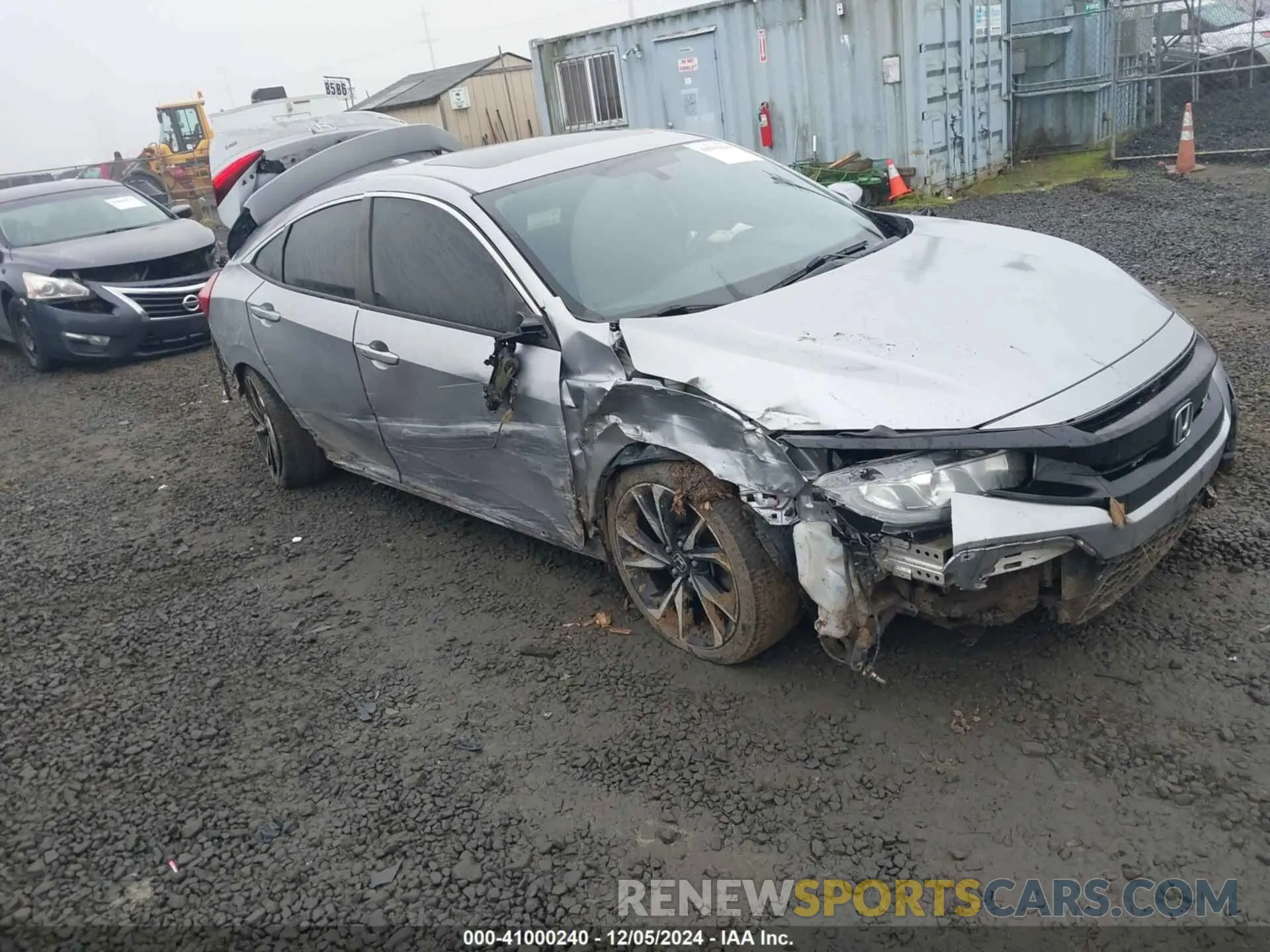6 Photograph of a damaged car 2HGFC1E58KH701445 HONDA CIVIC SI 2019