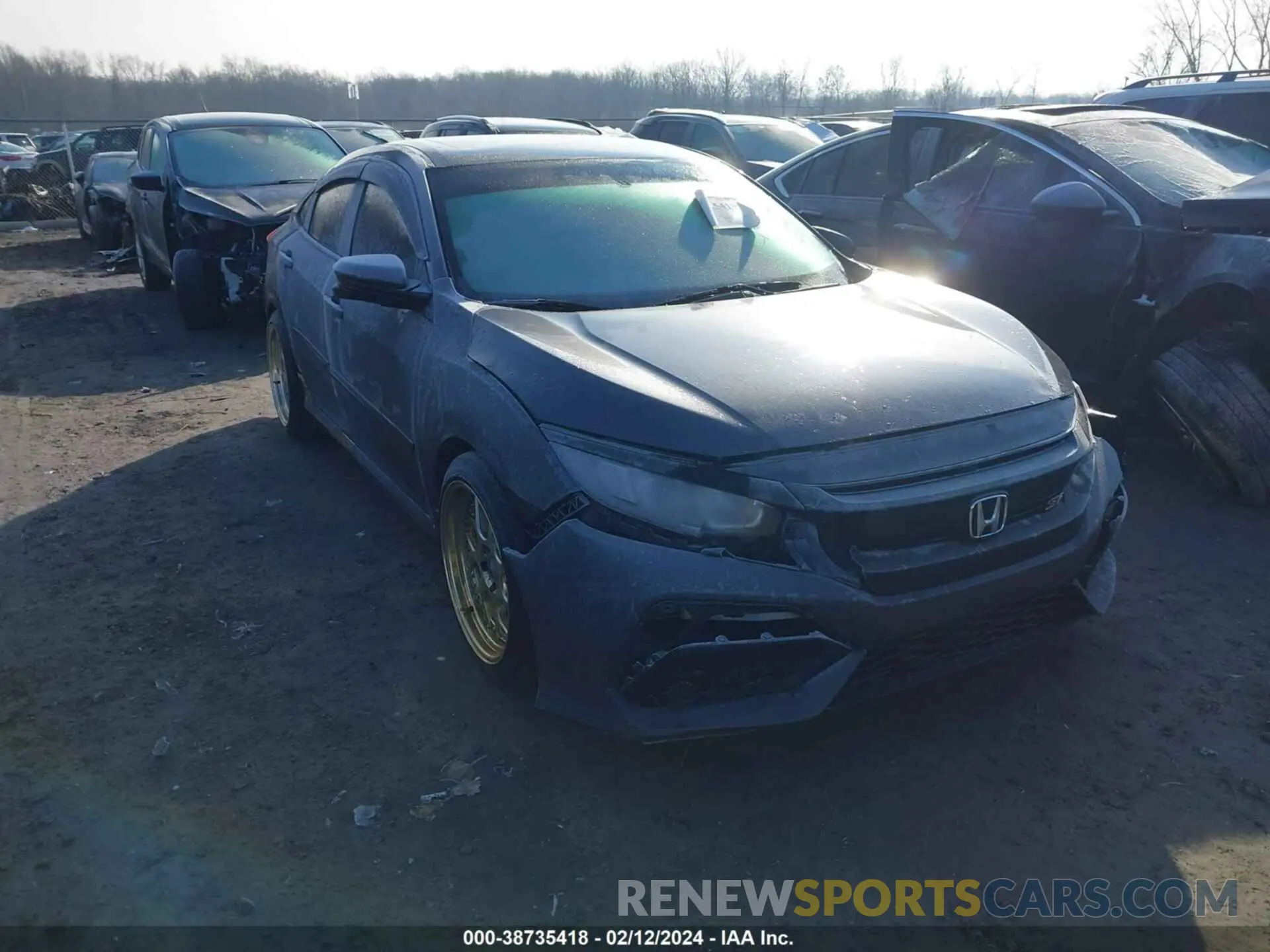 13 Photograph of a damaged car 2HGFC1E59KH703592 HONDA CIVIC SI 2019