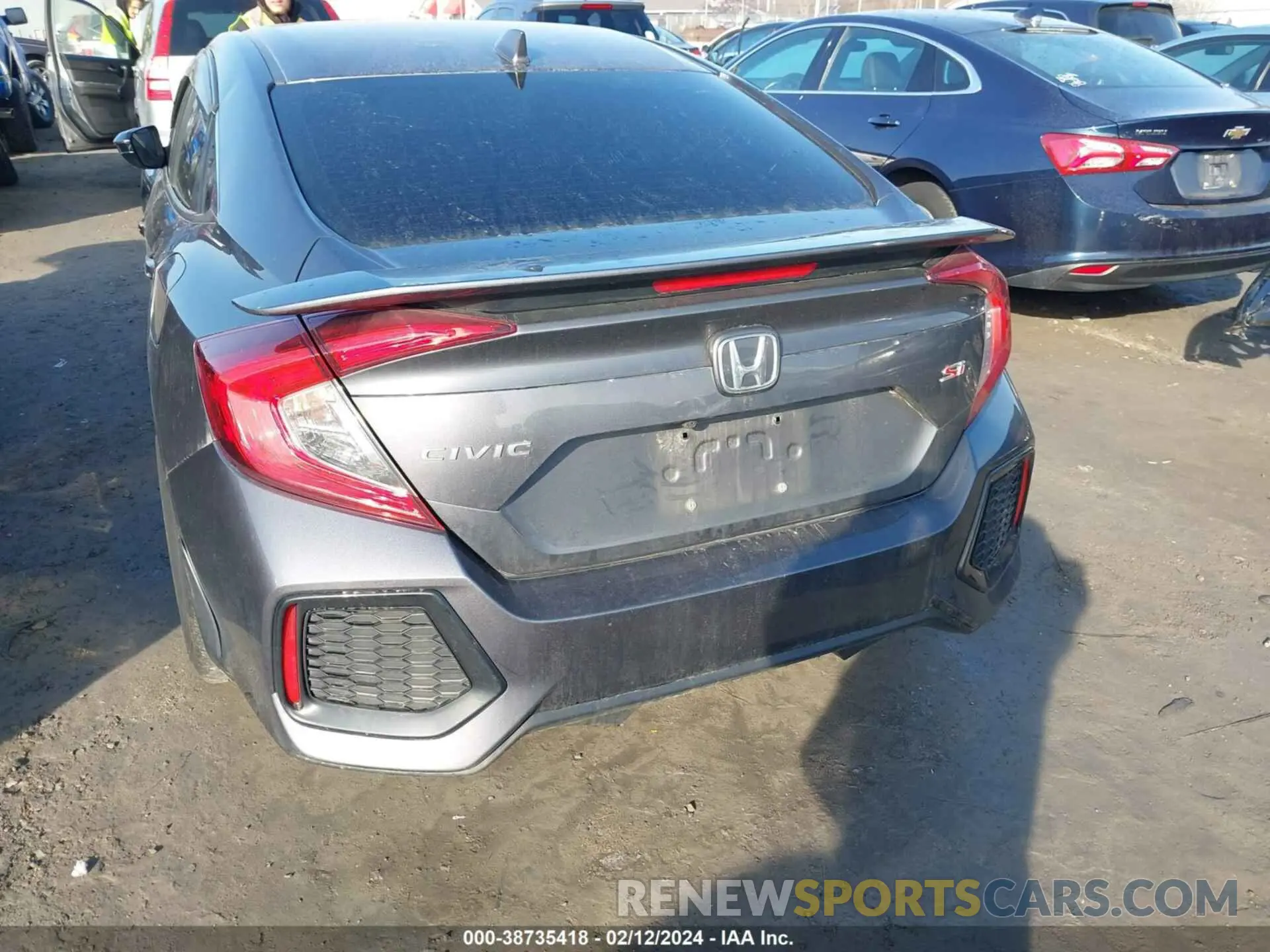16 Photograph of a damaged car 2HGFC1E59KH703592 HONDA CIVIC SI 2019