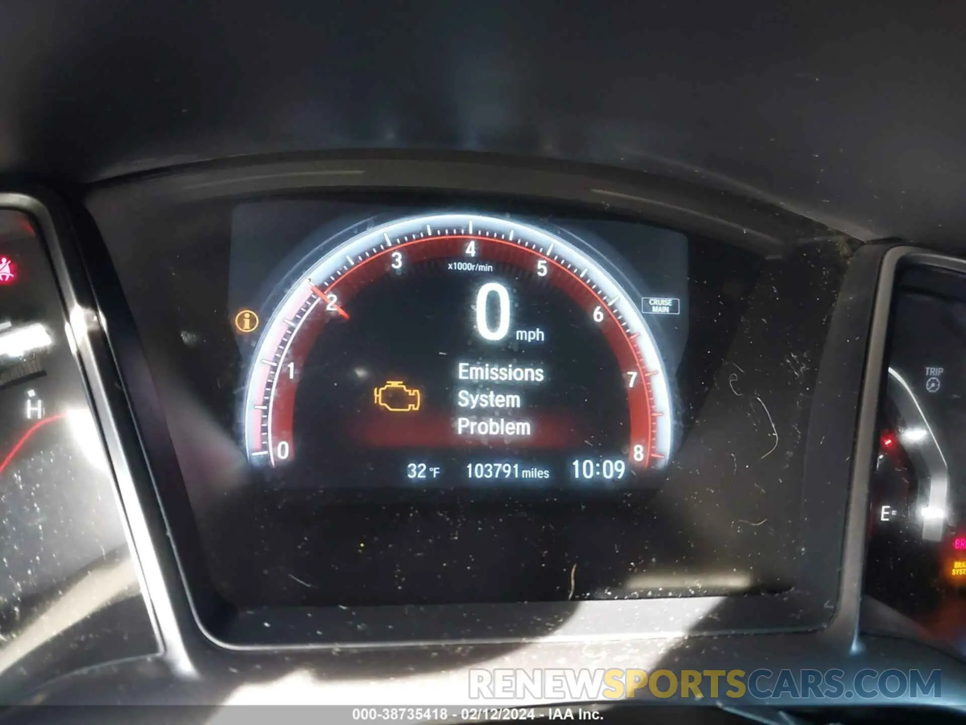7 Photograph of a damaged car 2HGFC1E59KH703592 HONDA CIVIC SI 2019