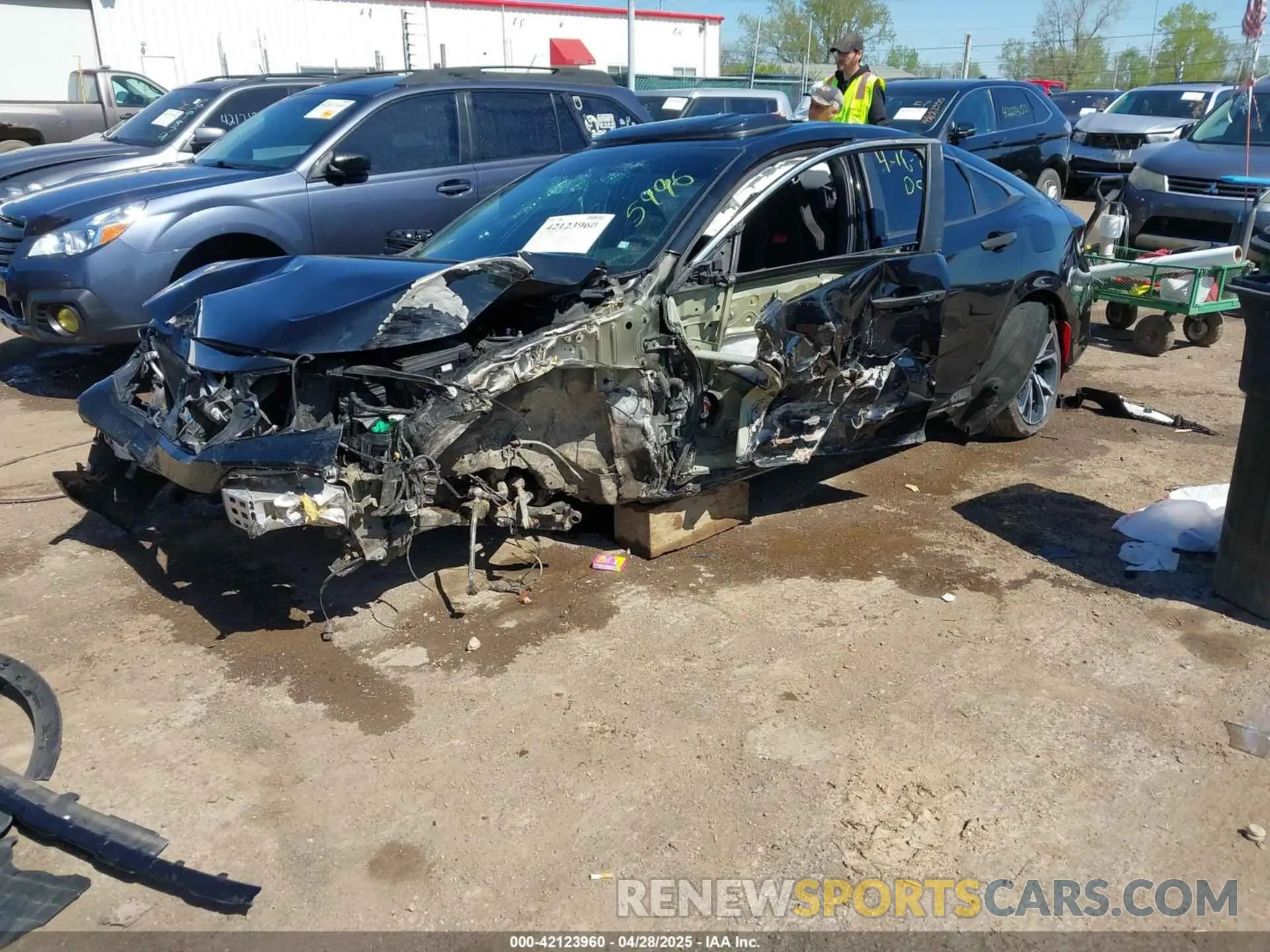 6 Photograph of a damaged car 2HGFC1E5XKH705996 HONDA CIVIC SI 2019
