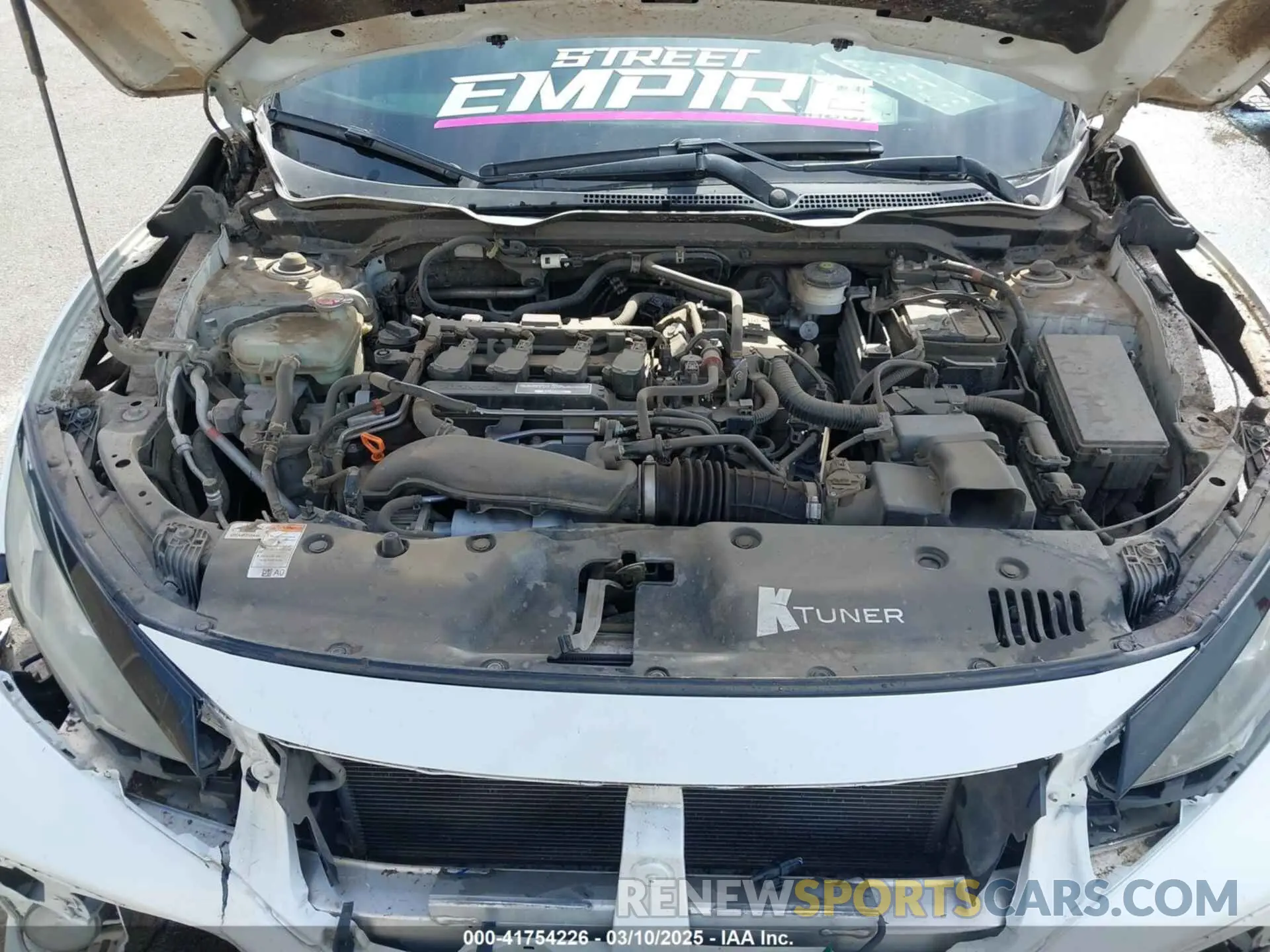 10 Photograph of a damaged car 2HGFC1E5XKH707473 HONDA CIVIC SI 2019