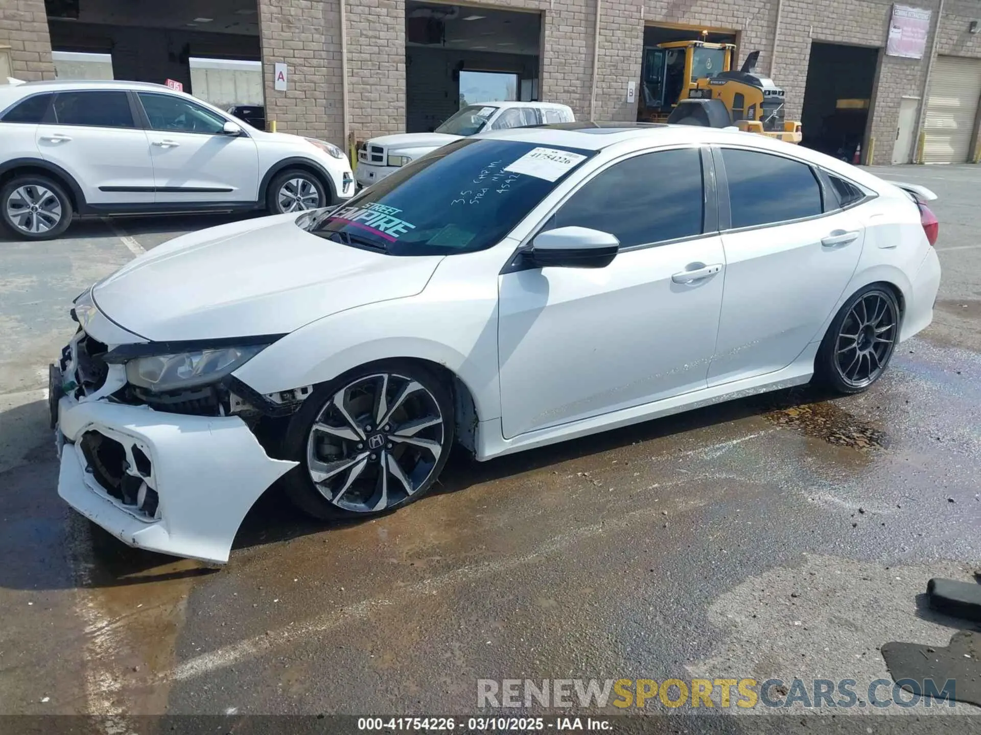 2 Photograph of a damaged car 2HGFC1E5XKH707473 HONDA CIVIC SI 2019