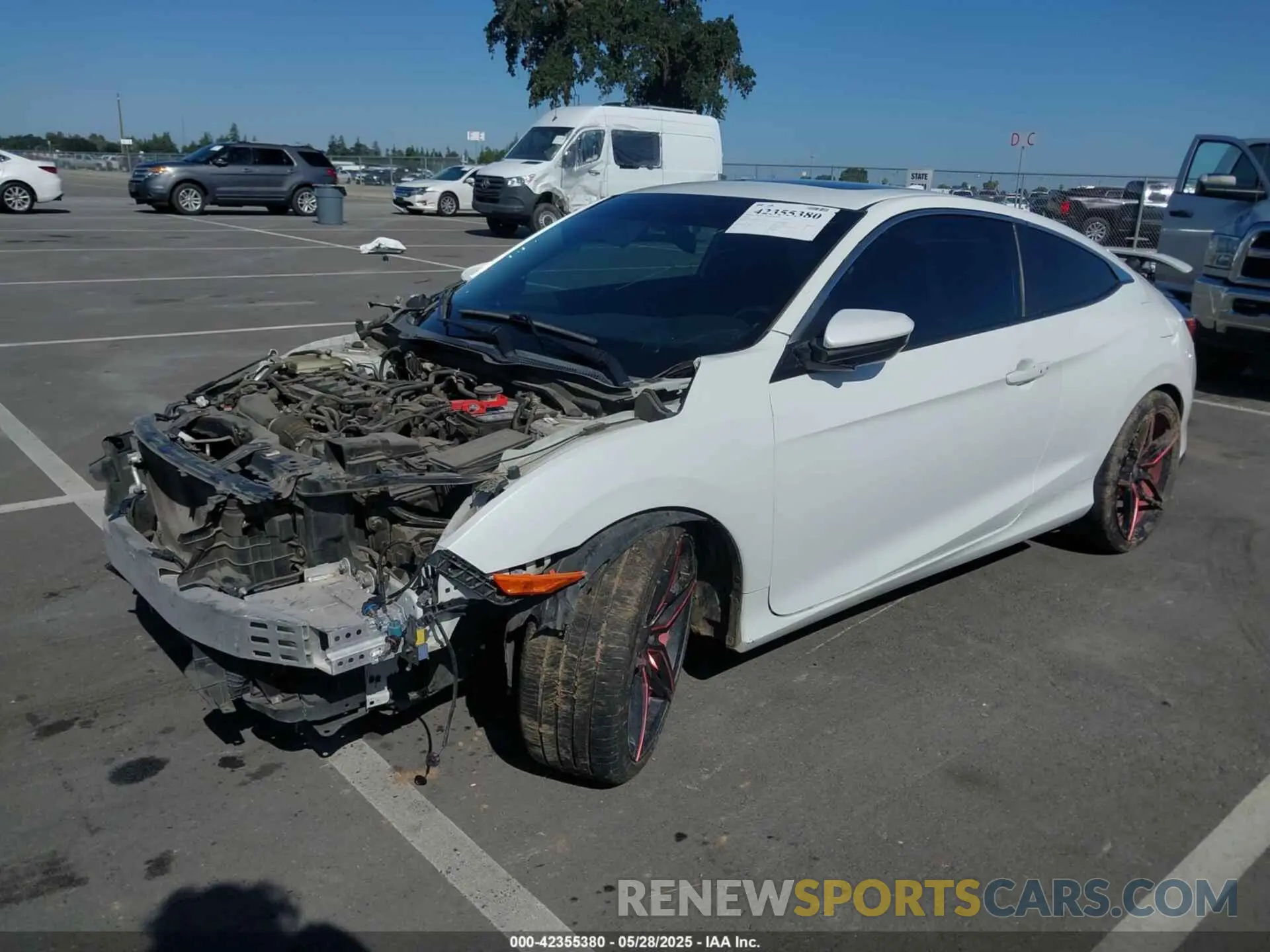2 Photograph of a damaged car 2HGFC3A50KH750169 HONDA CIVIC SI 2019