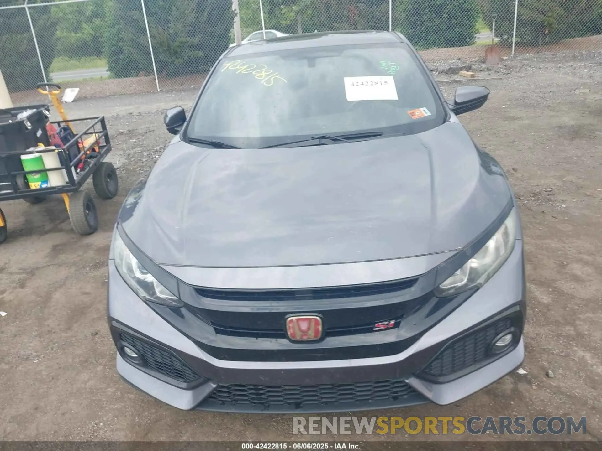 6 Photograph of a damaged car 2HGFC3A53KH752062 HONDA CIVIC SI 2019