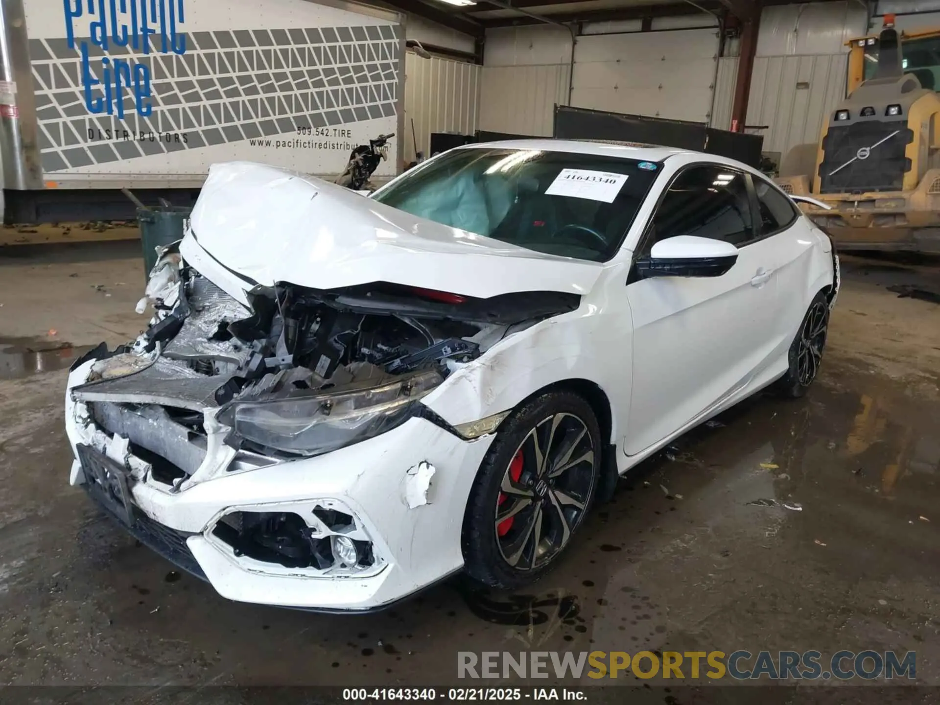 2 Photograph of a damaged car 2HGFC3A54KH755231 HONDA CIVIC SI 2019