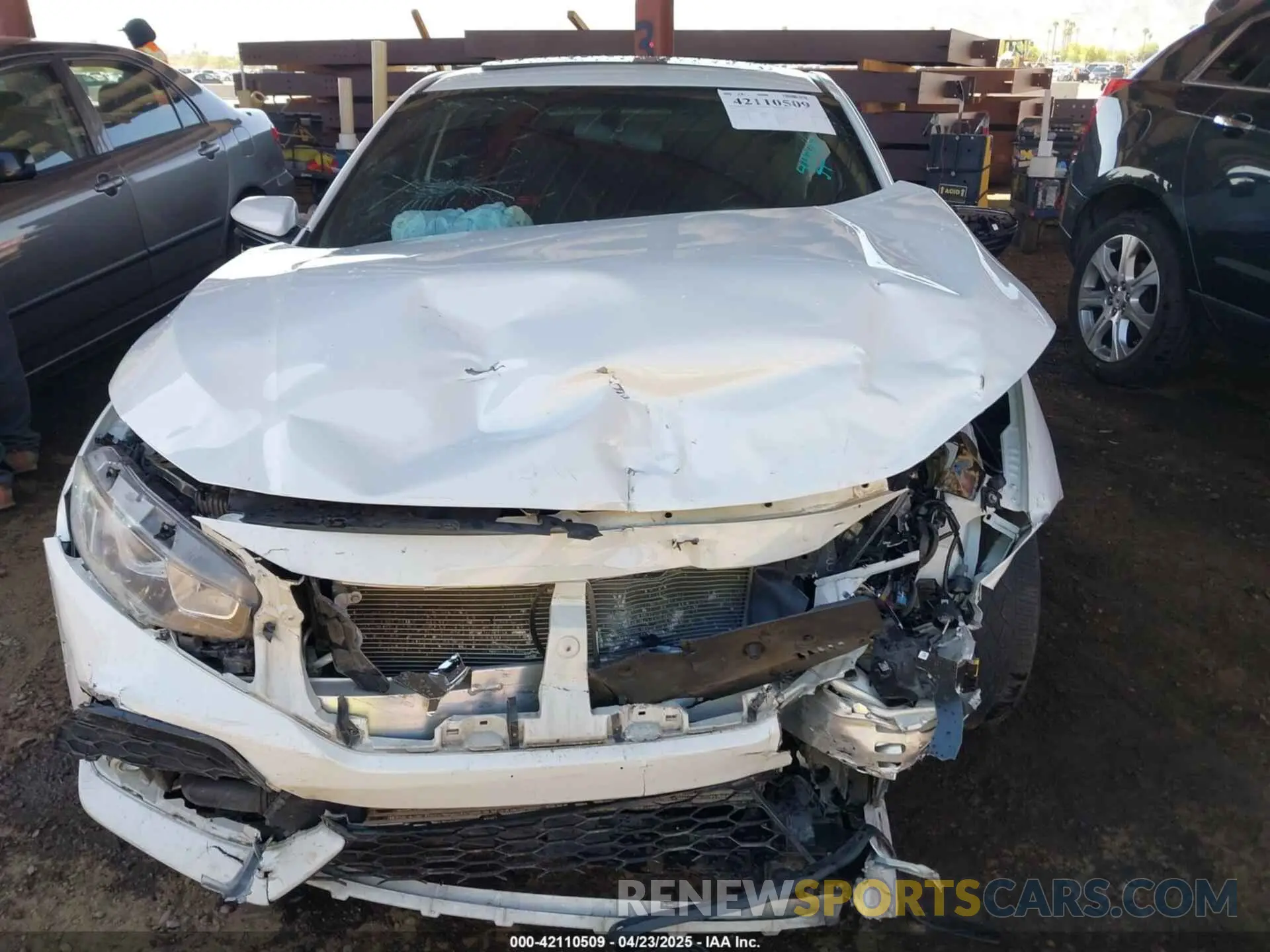 6 Photograph of a damaged car 2HGFC3A55KH755223 HONDA CIVIC SI 2019